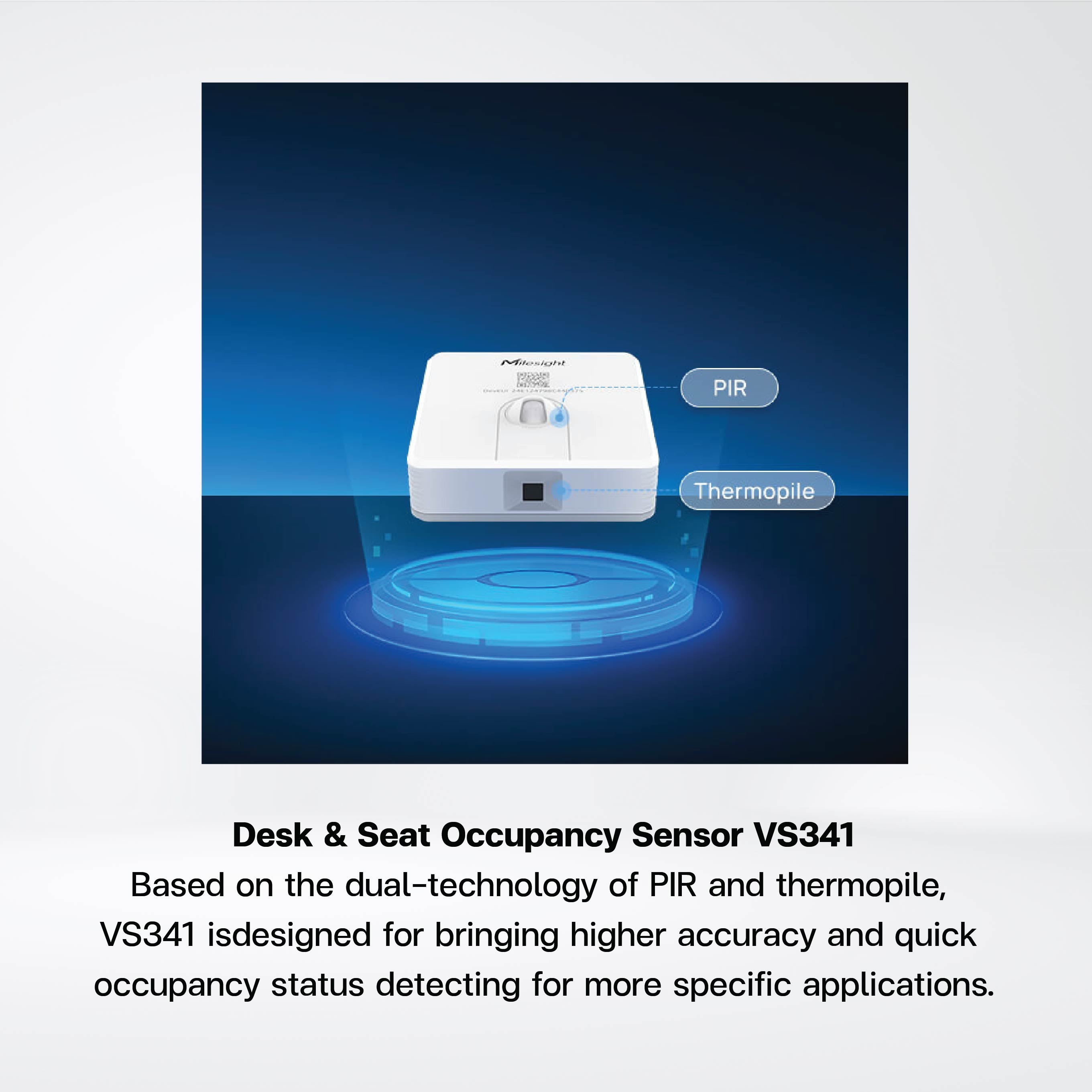 VS341 Desk & Seat Occupancy Sensor