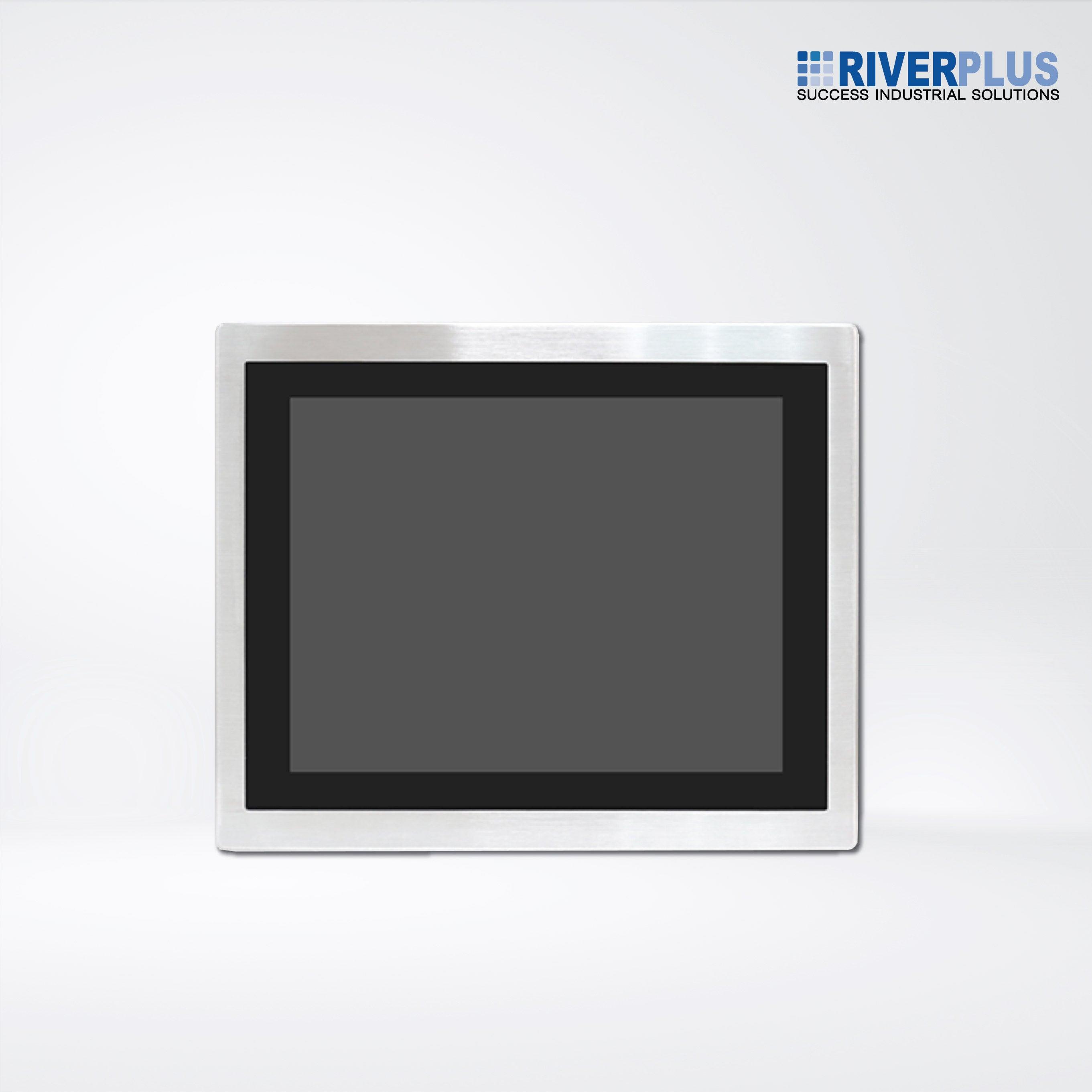 AEx-115P 15” ATEX Certified Stainless Steel Display, Luminance : 450 (cd/m²) - Riverplus