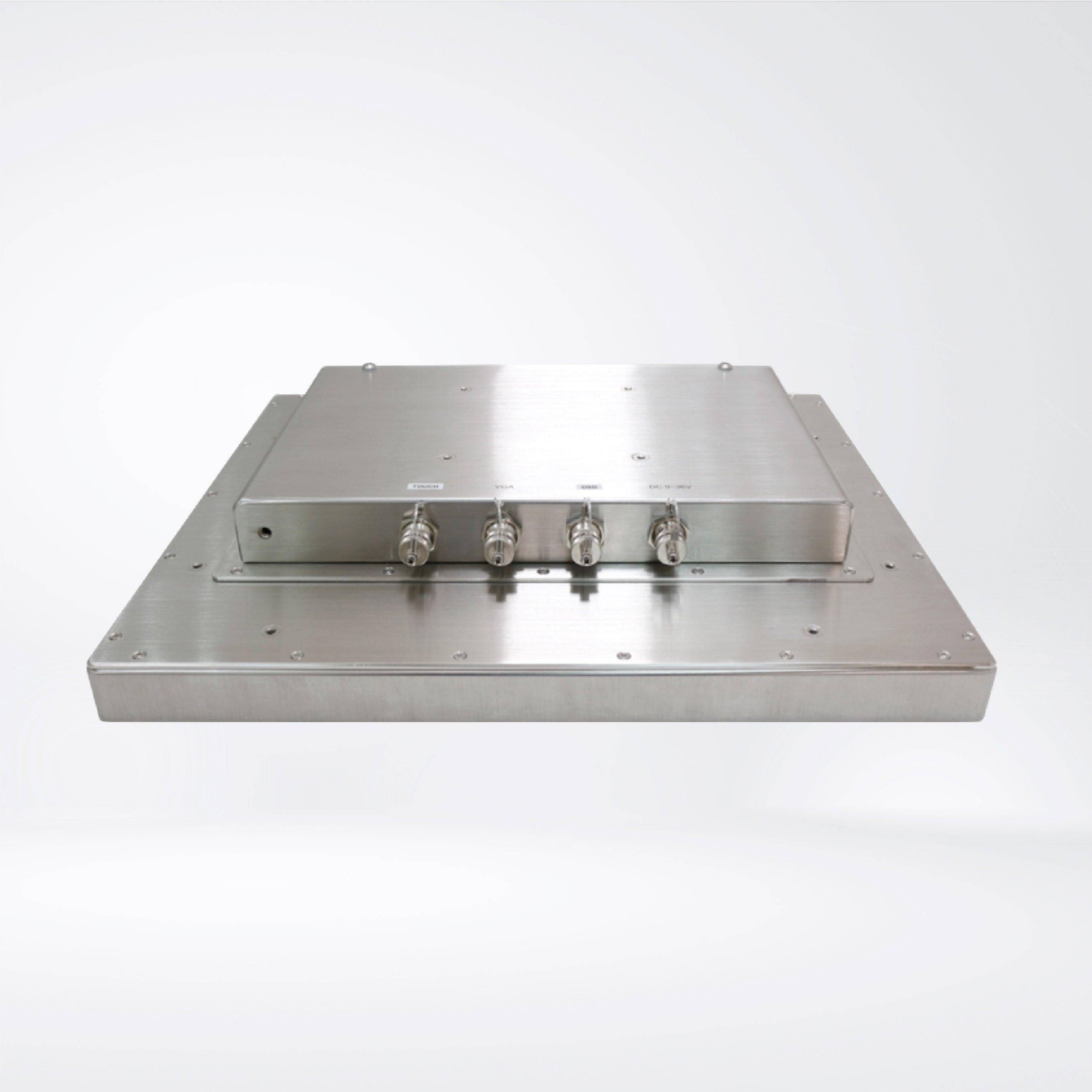 AEx-115P 15” ATEX Certified Stainless Steel Display, Luminance : 450 (cd/m²) - Riverplus