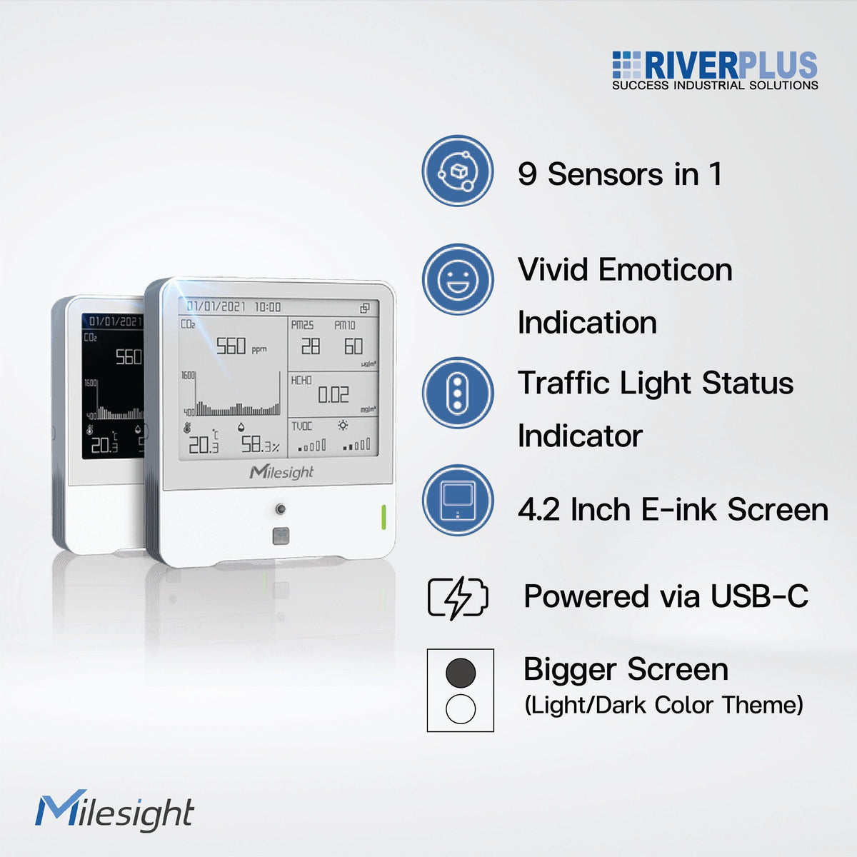 AM319 9-in-1 IAQ LoRaWAN Sensor