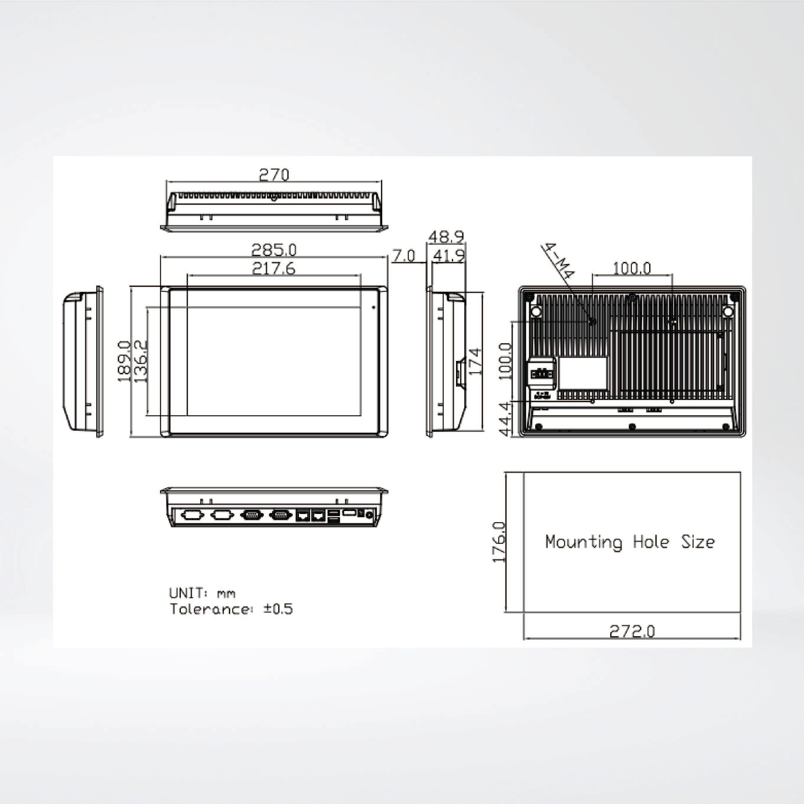 ARCHMI-810 New Generation Low Power Consumption HMI/Innovationg Fast, Bay Trail Solution - Riverplus