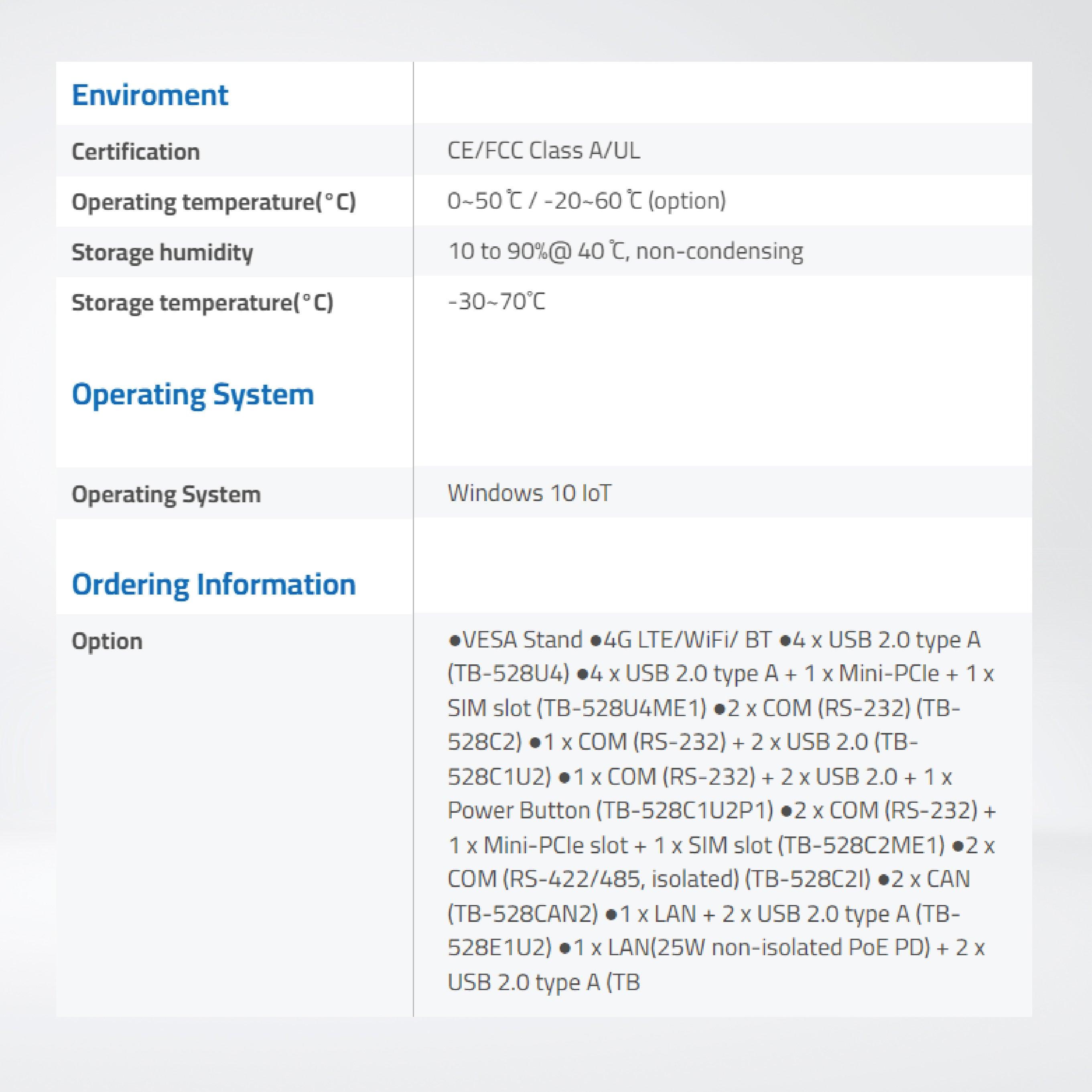 ARCHMI-810AP 10.1" Intel Apollo Lake N4200/N3350 Fanless Industrial Compact Size Panel PC - Riverplus