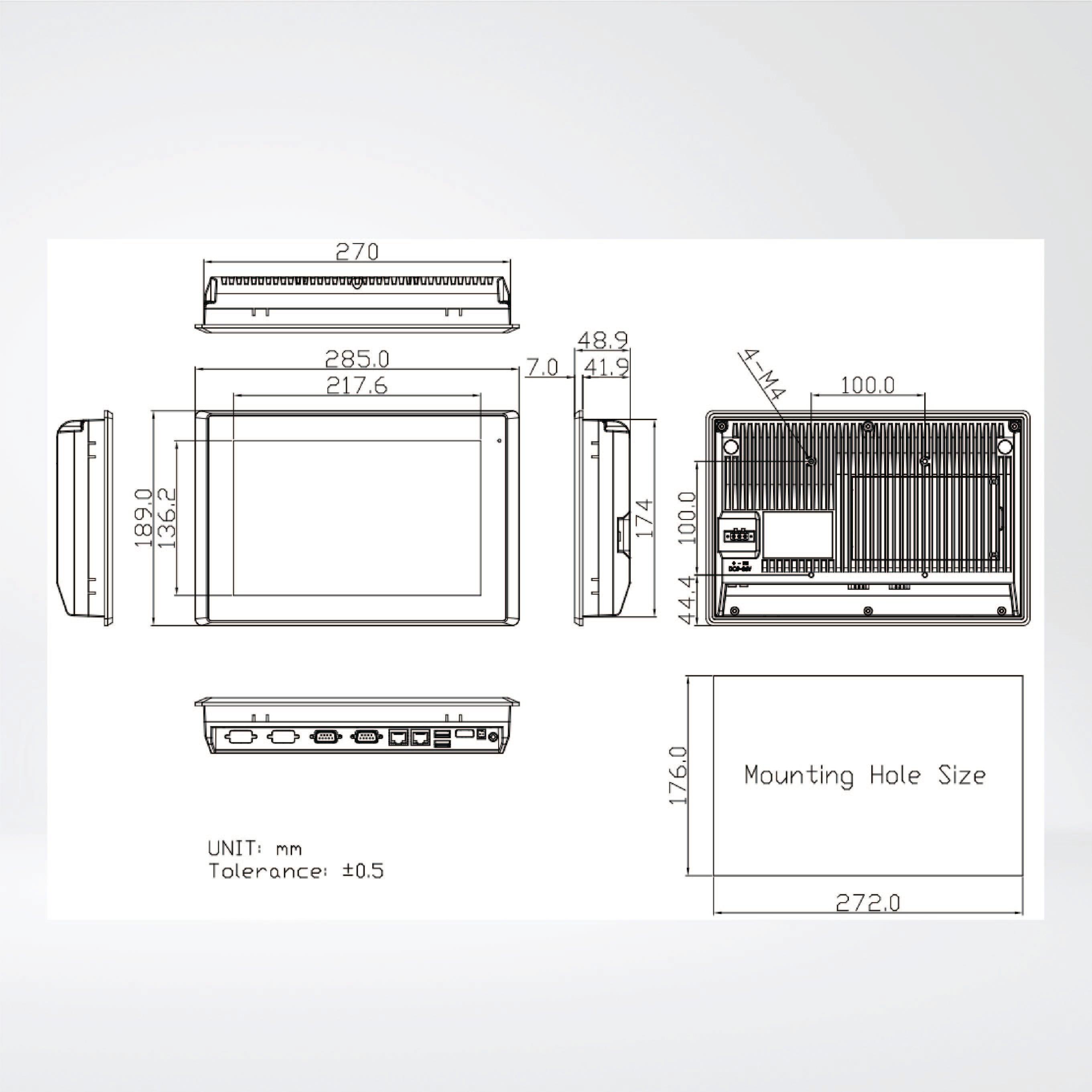 ARCHMI-810P New Generation Low Power Consumption HMI/Innovationg Fast, Bay Trail Solution - Riverplus