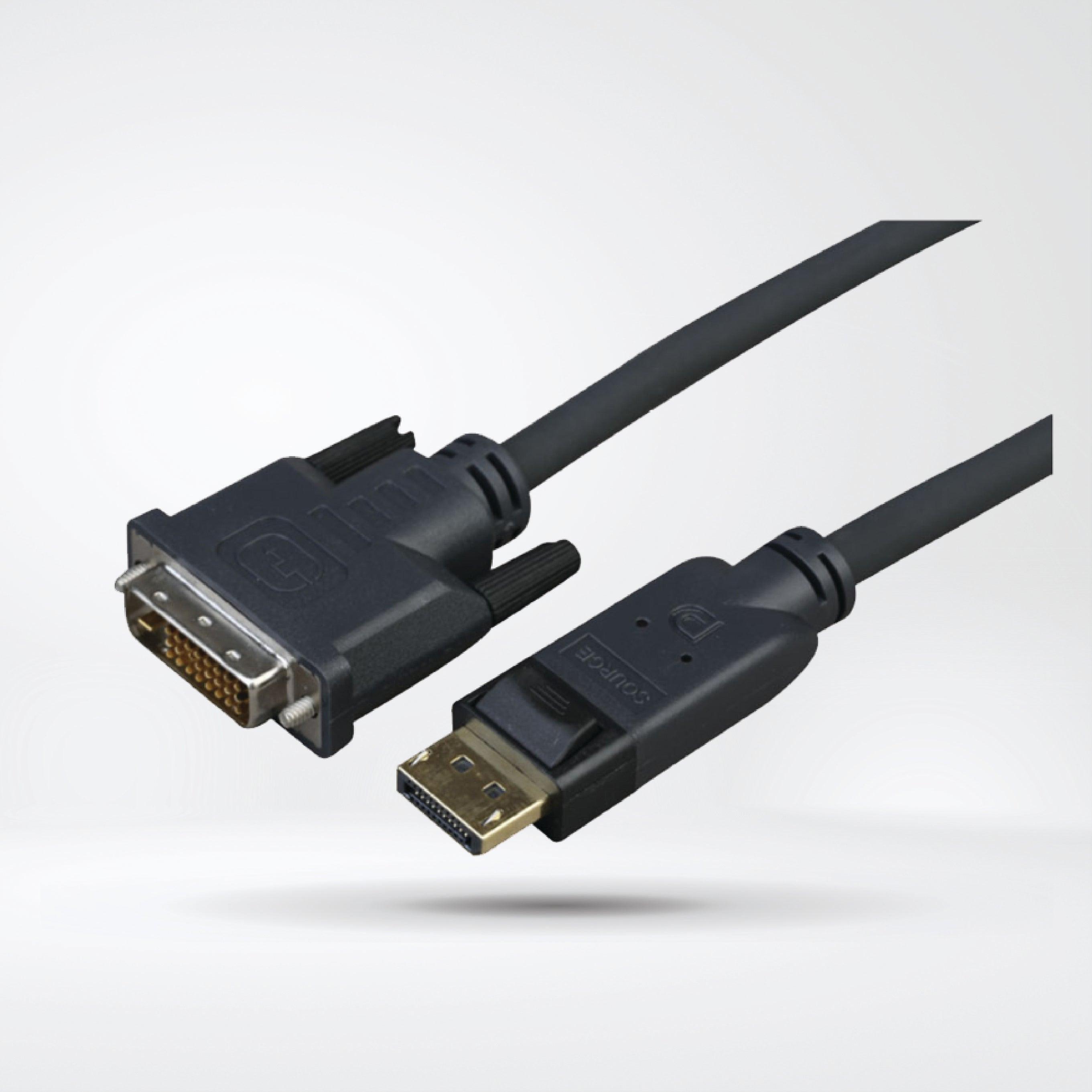 CABDPDVI5 DisplayPort to DVI Cable (5m.) - Riverplus