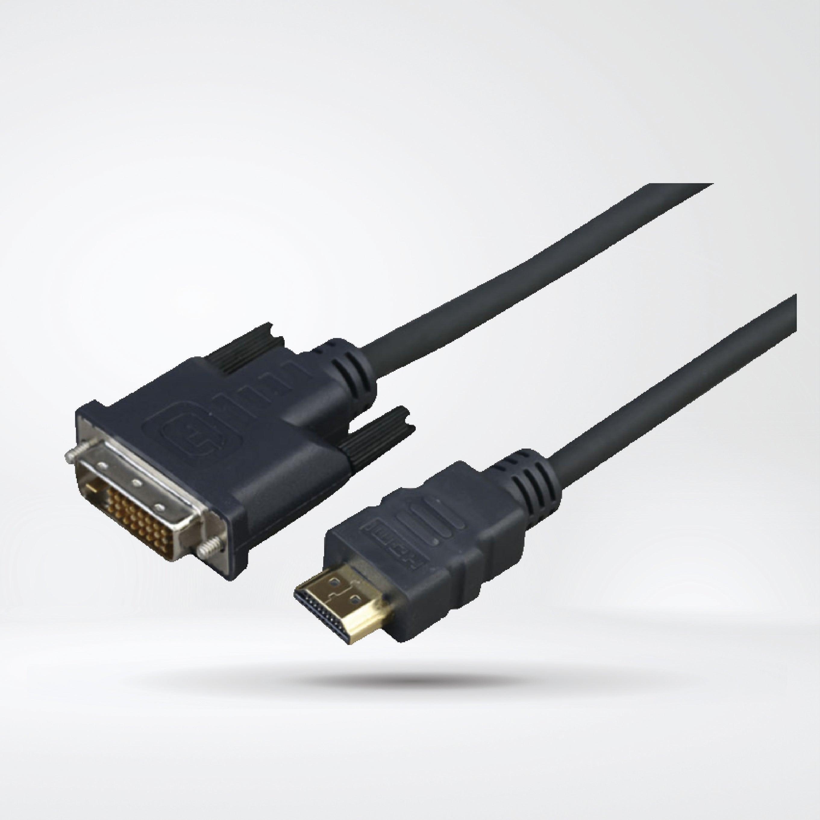 CABHDMIDVI5-DB HDMI to DVI Cable (5m.) - Riverplus