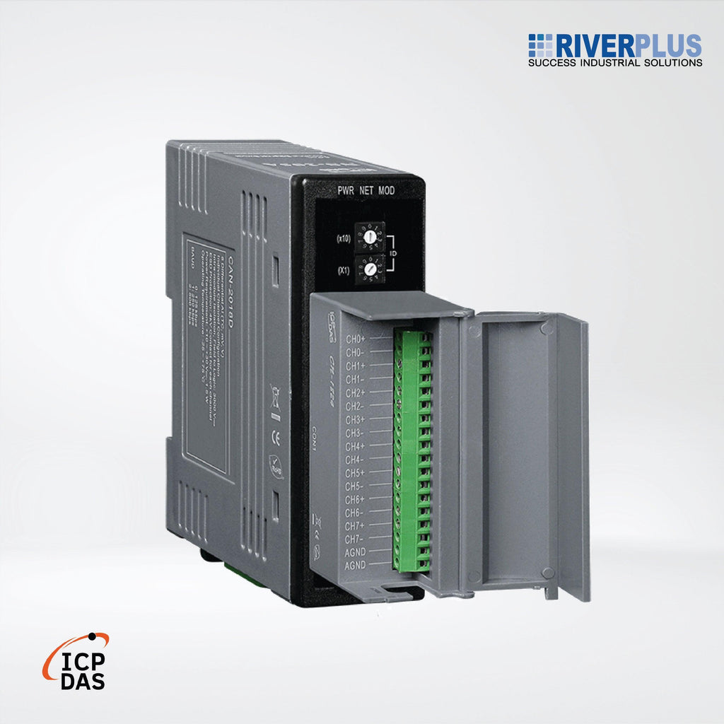 Slav8r Module CAN-2018D/S DeviceNet Slave Module of 8-channel thermocouple input