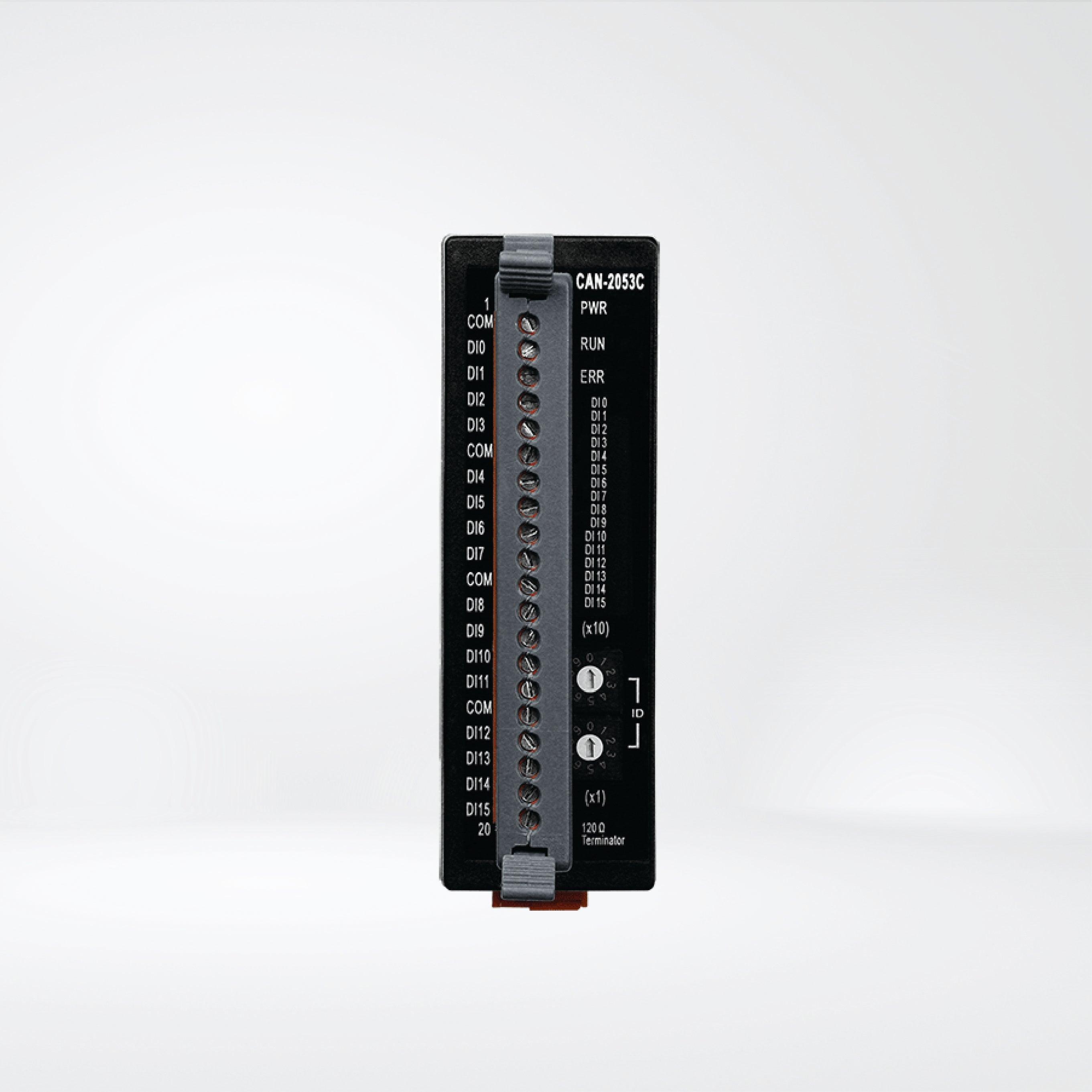 CAN-2053C CANopen Slave Module of 16-channel Isolated (Wet) DI - Riverplus