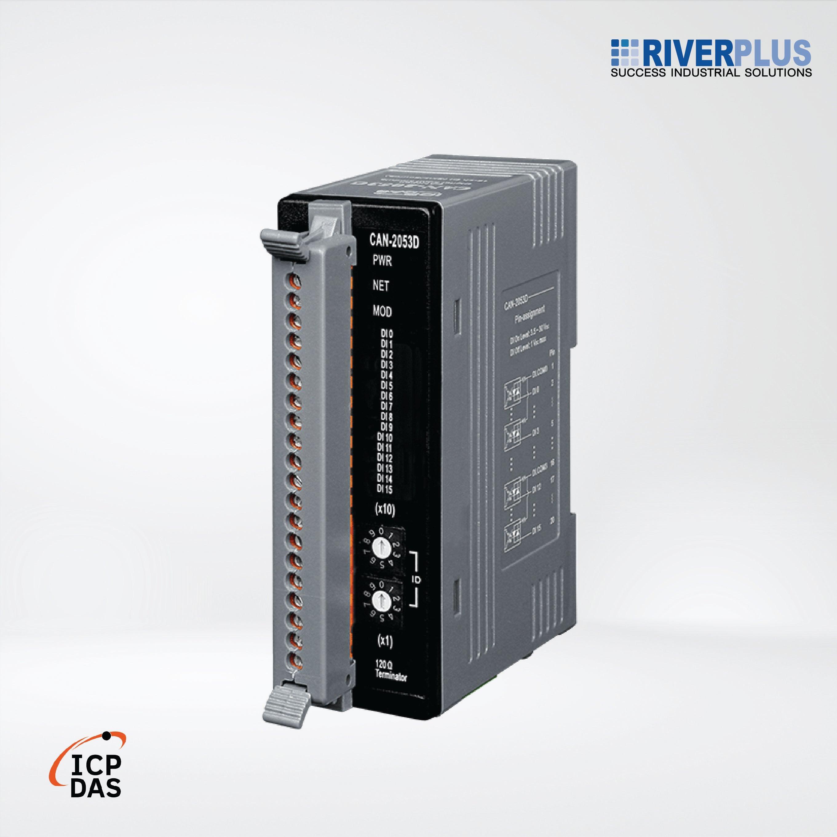 CAN-2053D DeviceNet Slave Module of 16-channel Isolated (Wet) DI - Riverplus
