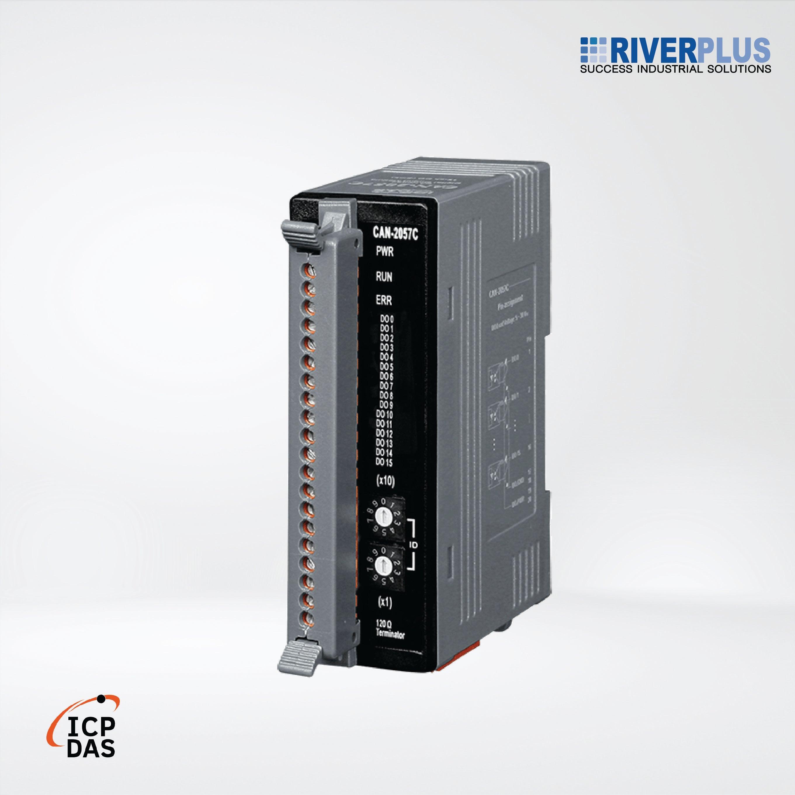 CAN-2057C CANopen Slave Module of 16-channel Isolated (Sink, NPN) DO - Riverplus