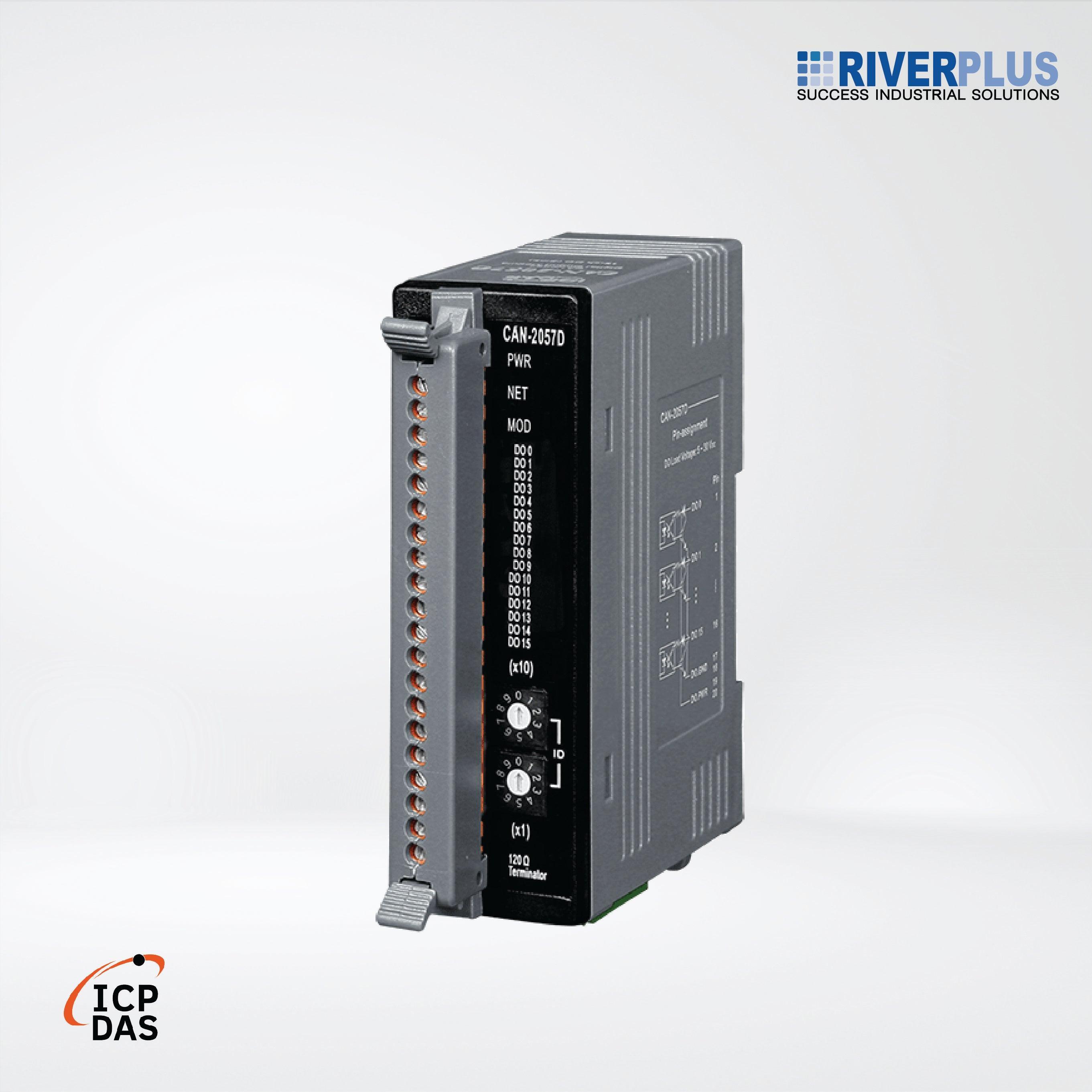 CAN-2057D DeviceNet Slave Module of 16-channel Isolated (Sink, NPN) DO - Riverplus