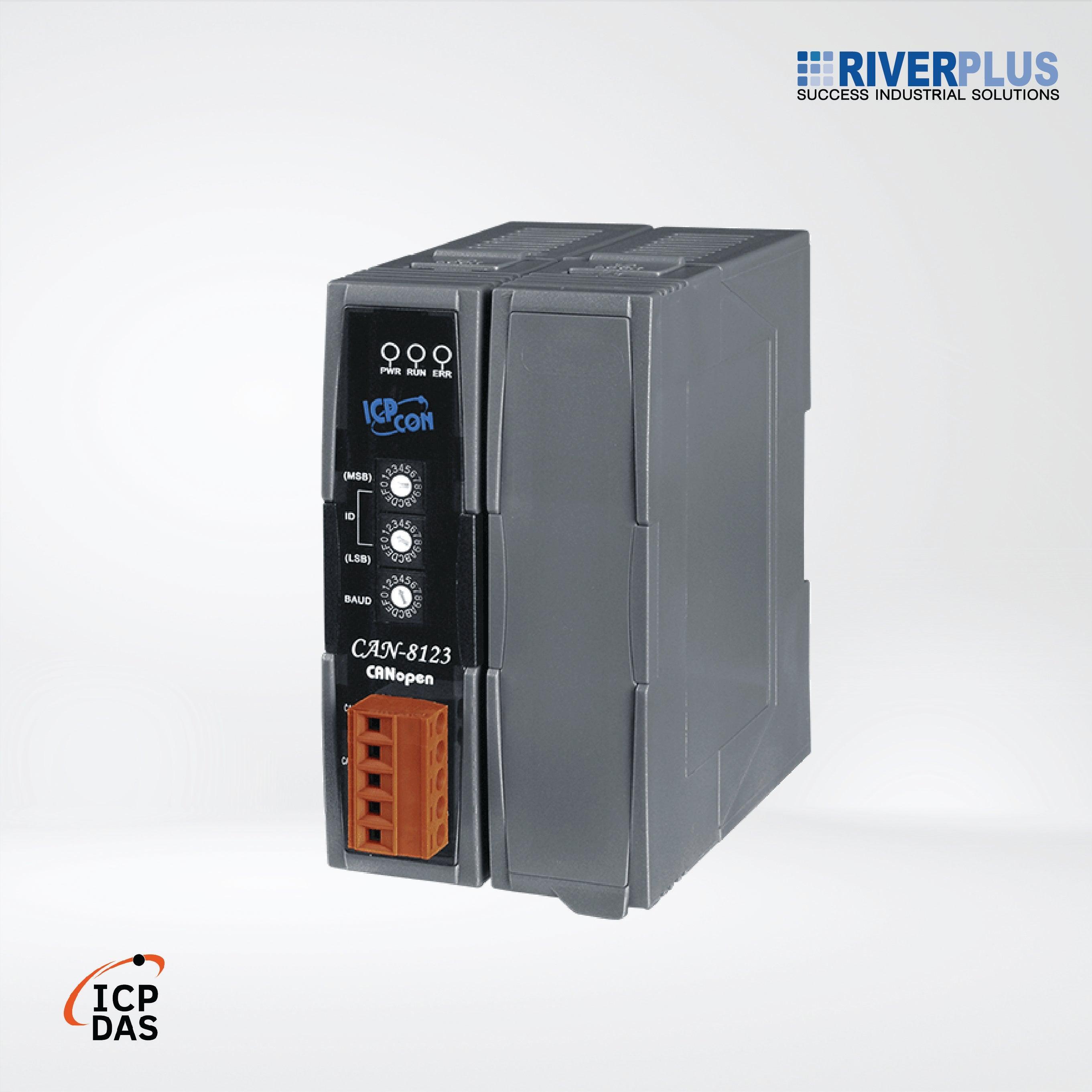 CAN-8123-G CANopen Remote I/O Unit with 1 I/O Slot - Riverplus