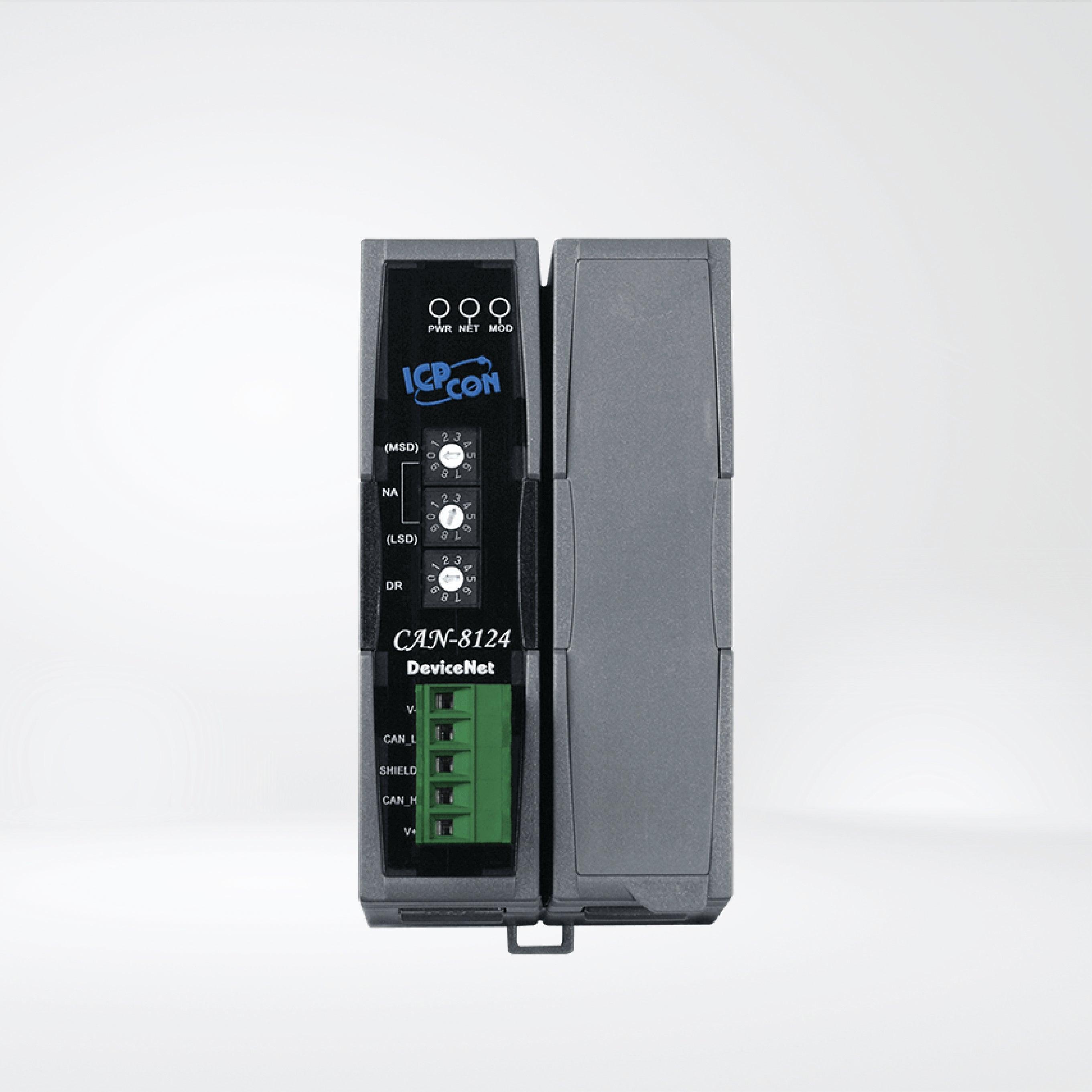 CAN-8124-G DeviceNet Remote I/O Unit with 1 I/O Slot - Riverplus