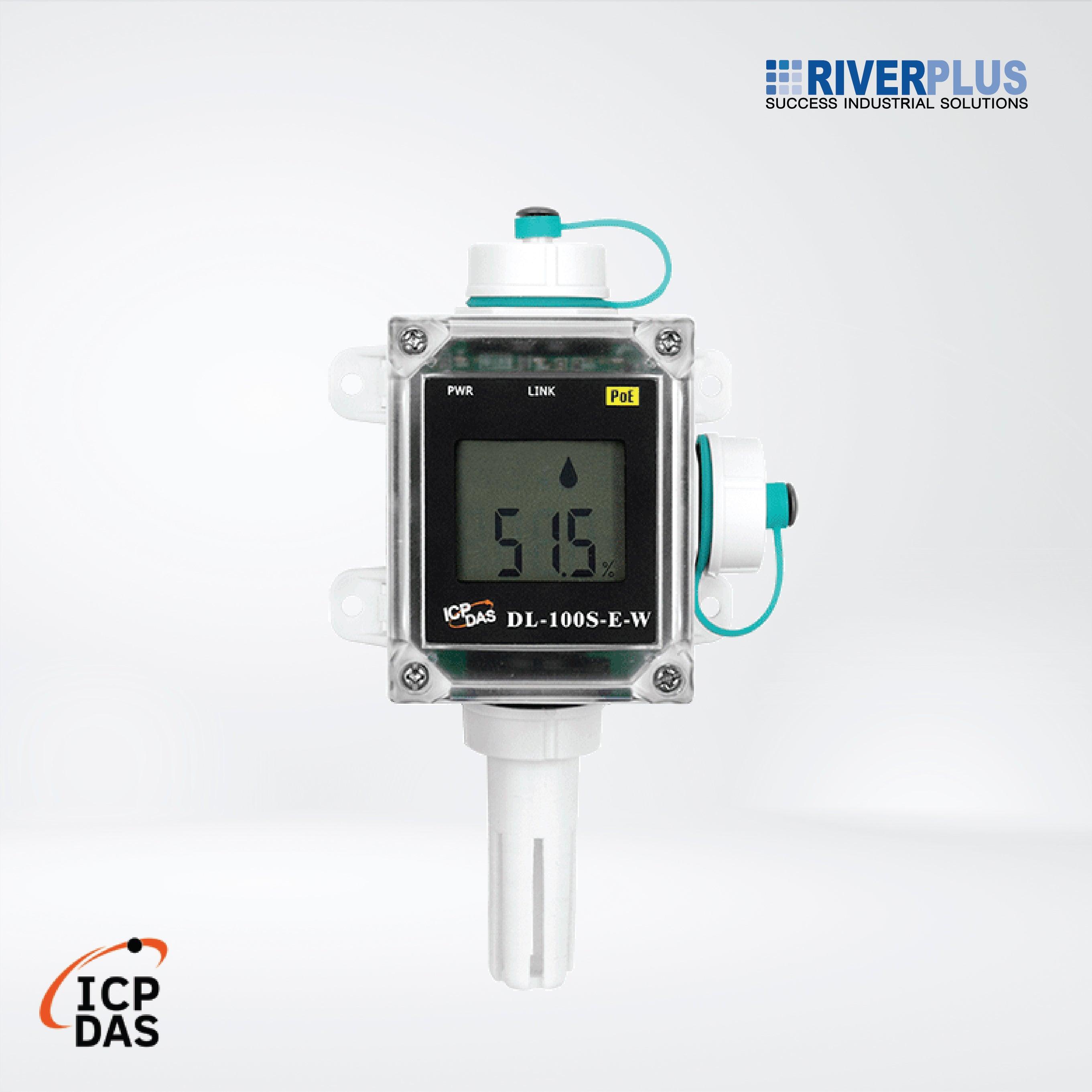 DL-100S-E-W IP66 Remote Temperature and Humidity Data Logger - Riverplus
