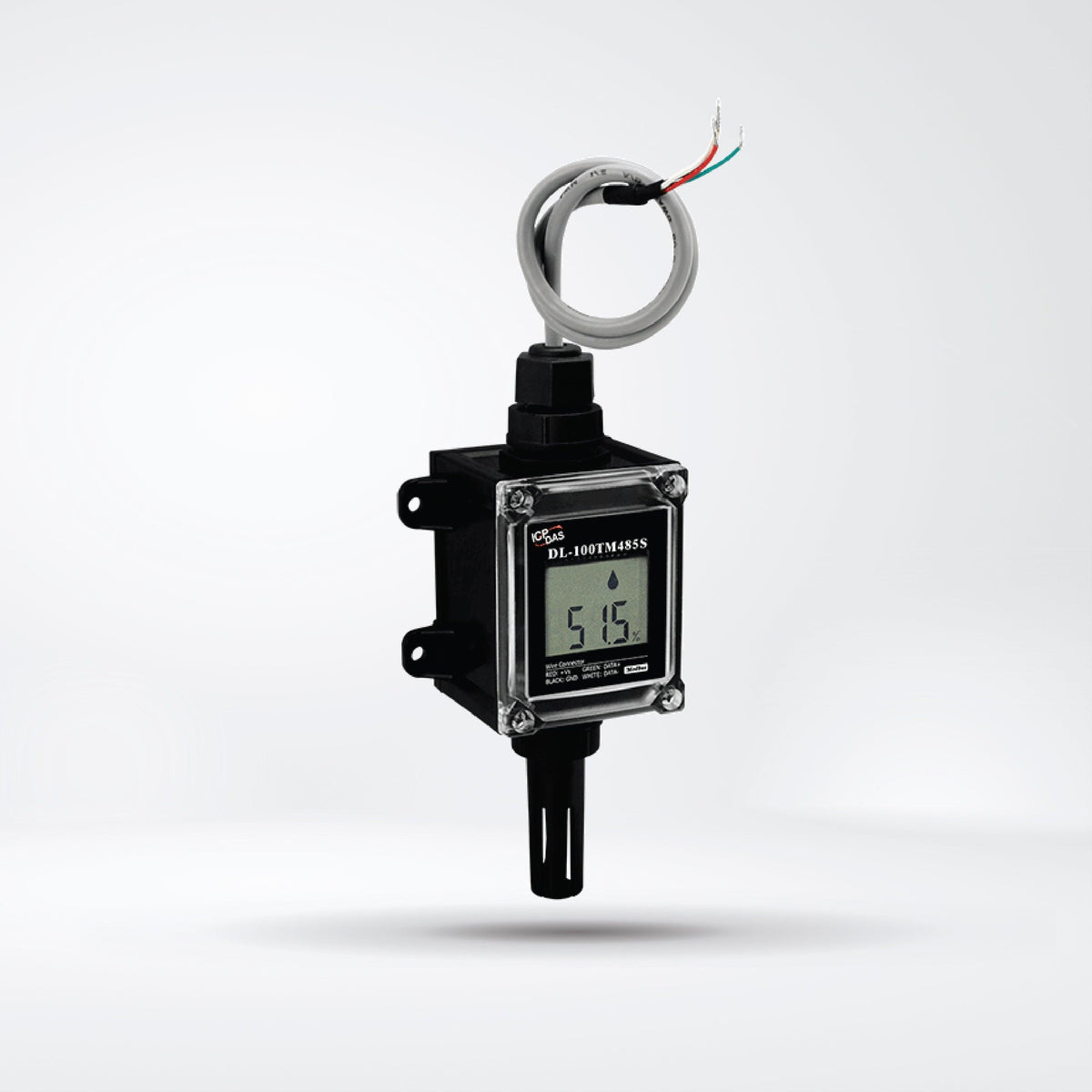 DL-100TM485S IP66 Remote Temperature and Humidity Data Logger with LCD