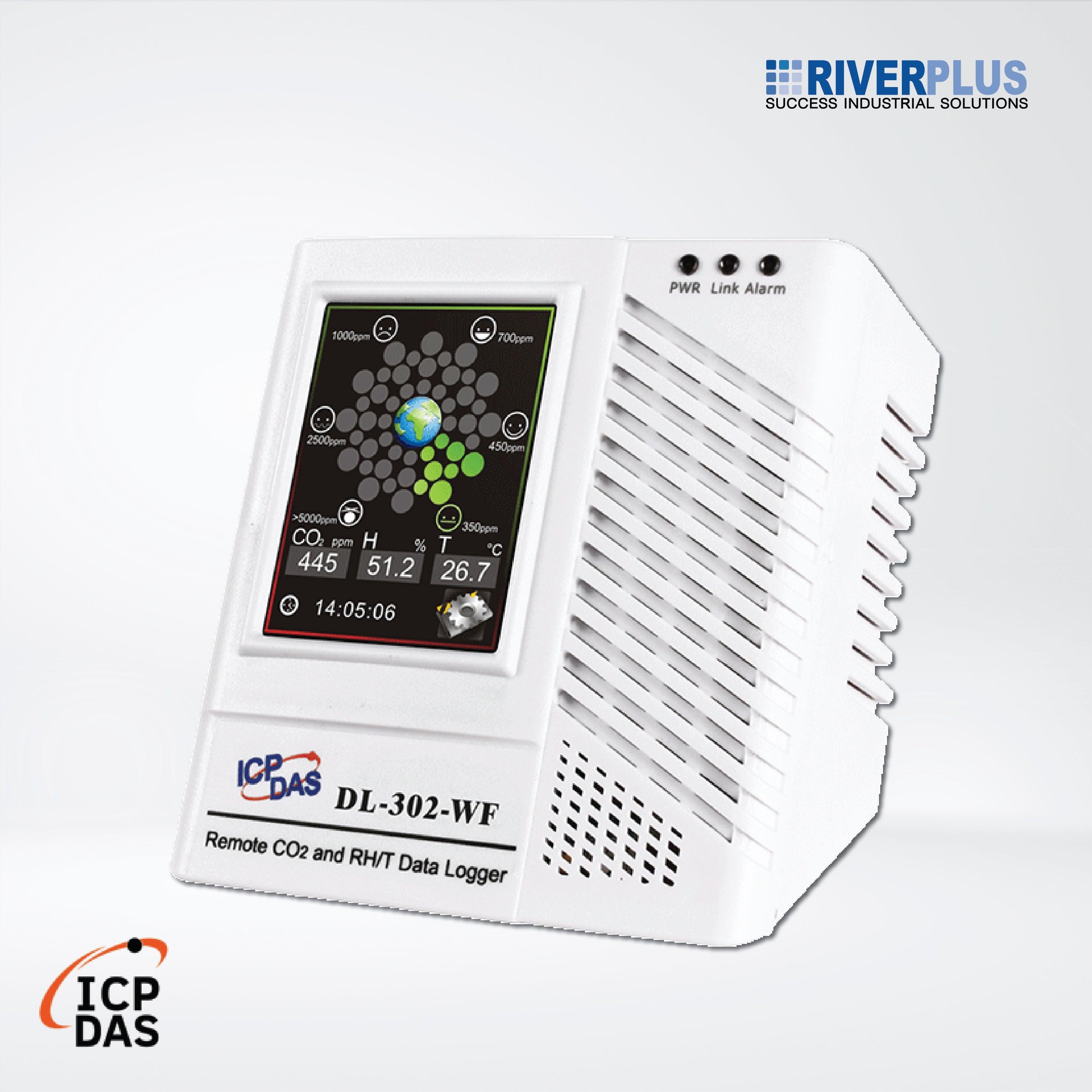 DL-302-WF Remote CO2/Temperature/Humidity/Dew Point Data Logger - Riverplus