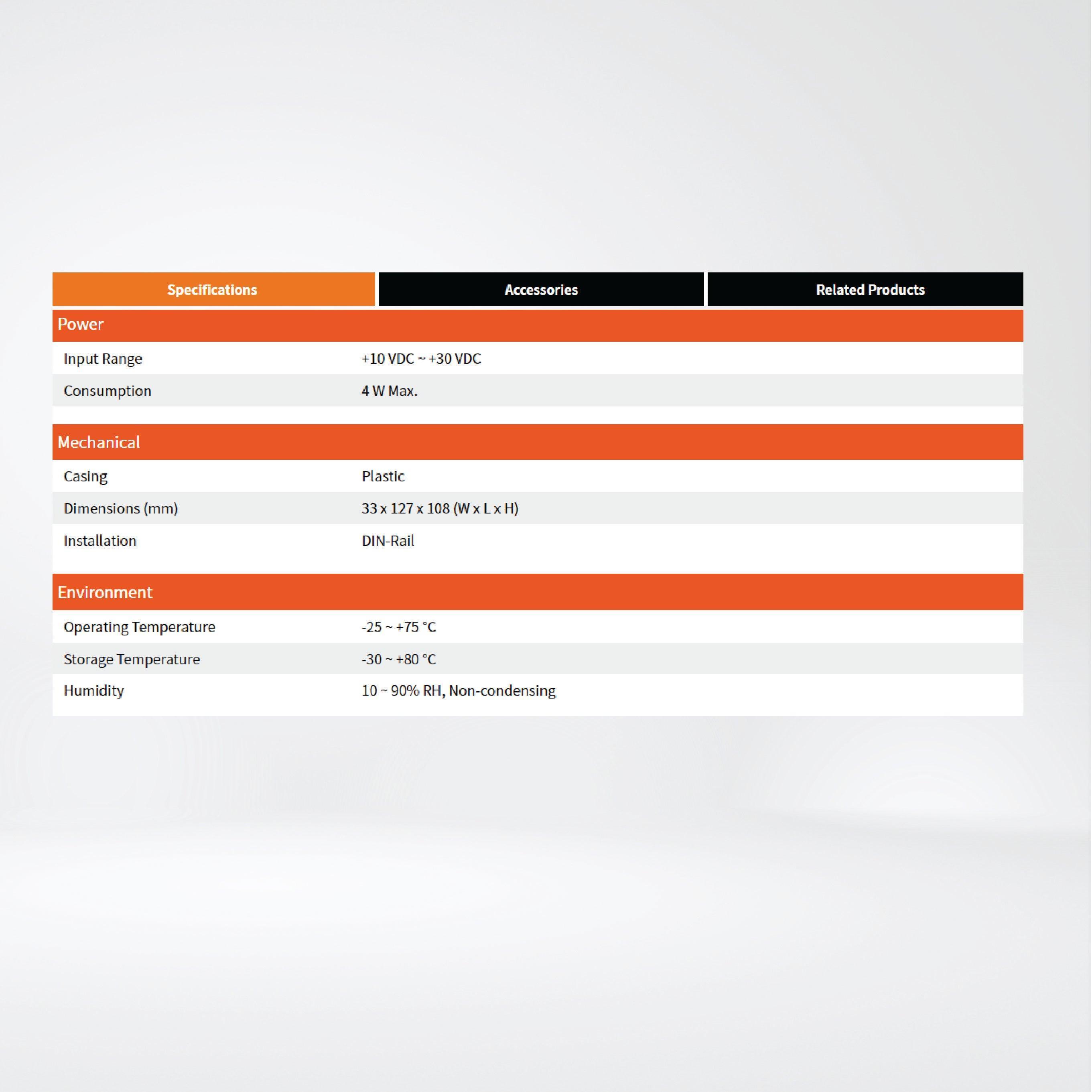 ECAT-2052-NPN EtherCAT Slave I/O Module with Isolated 8-ch DI and 8-ch DO - Riverplus