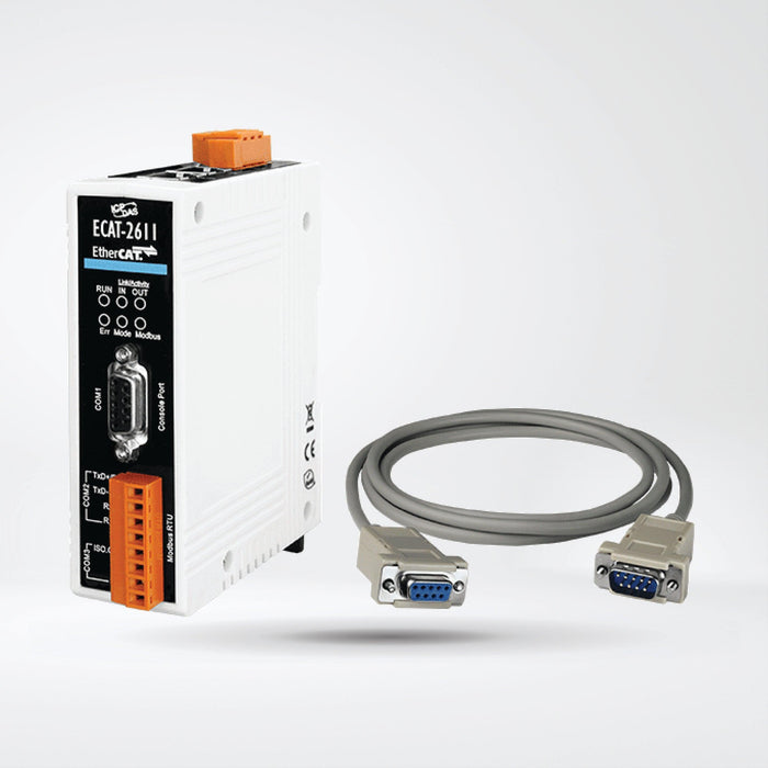 ECAT-2611 EtherCAT Slave to Modbus RTU Slave Gateway