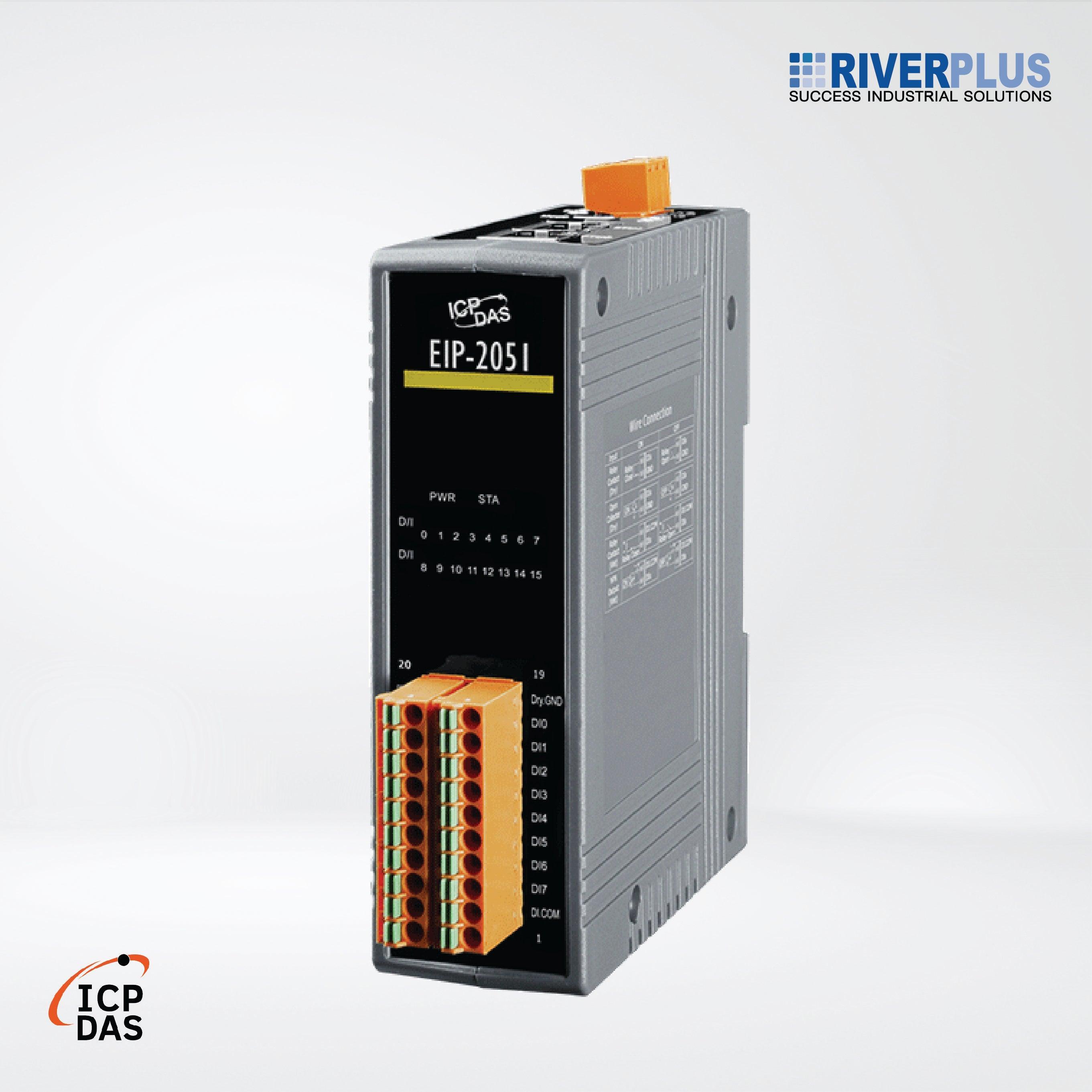 EIP-2051 EtherNet/IP Module (Isolated 16-ch DI) - Riverplus