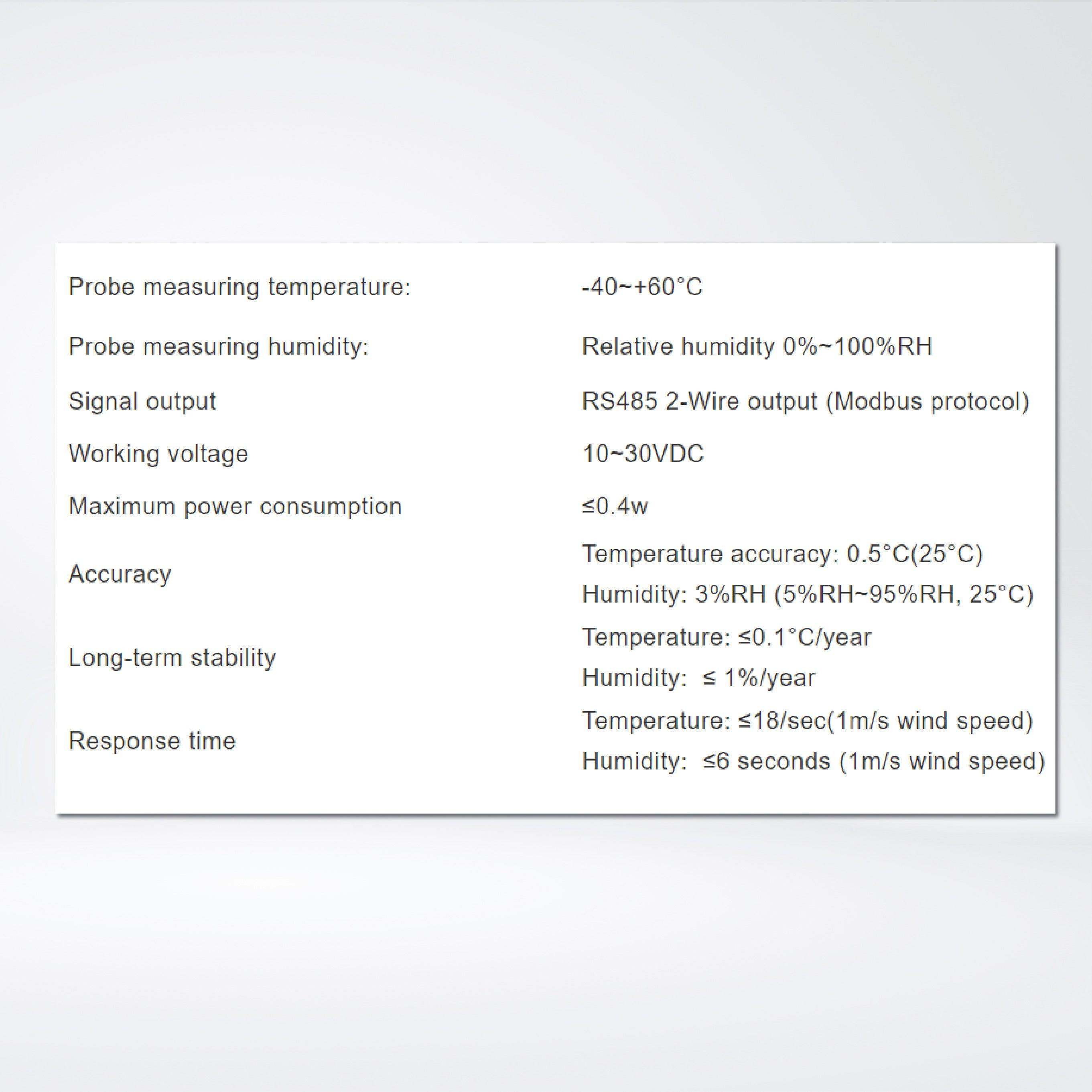 ES102TH Outdoor Temperature and Humidity Sensor - Riverplus