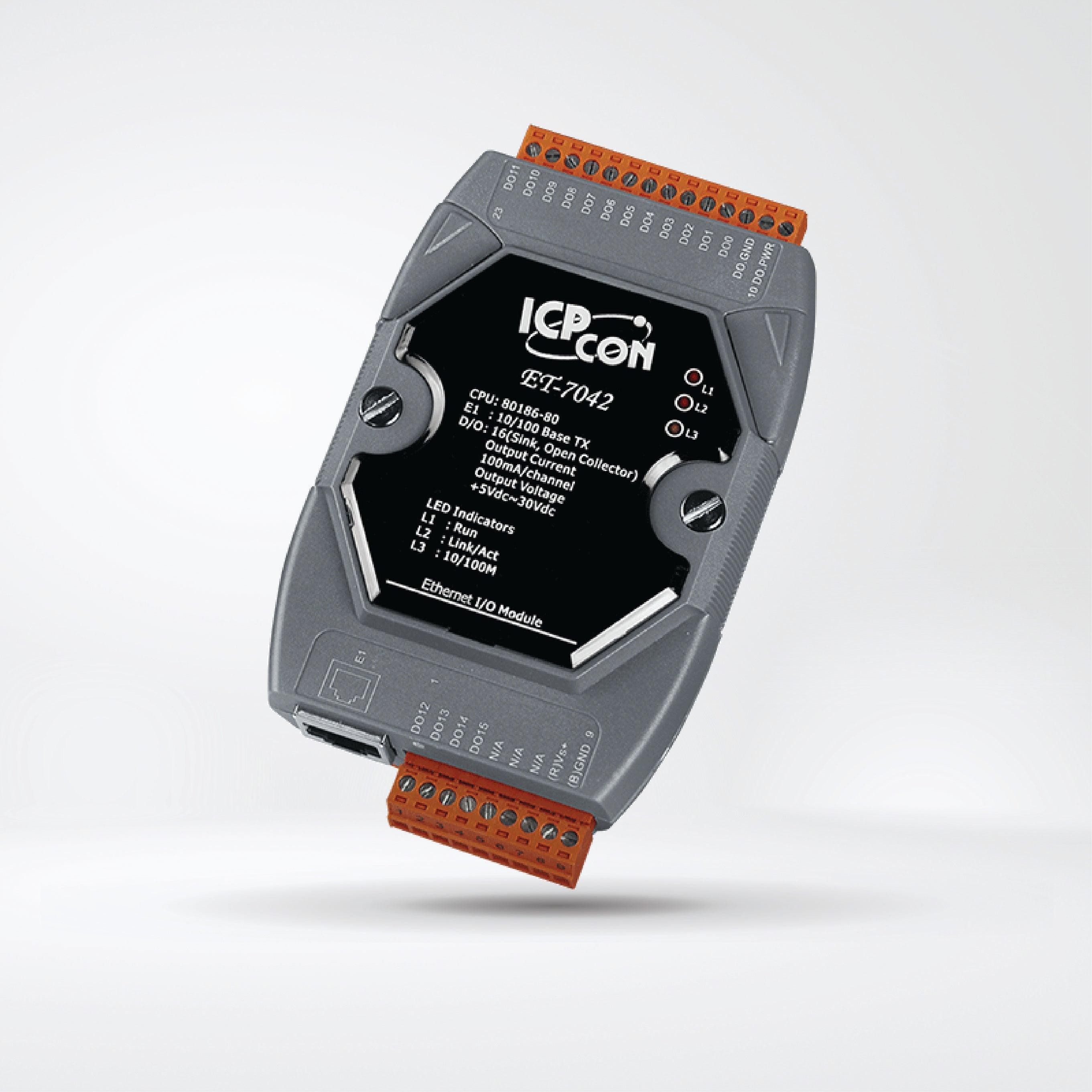 ET-7042 Ethernet I/O Module 16-ch DO