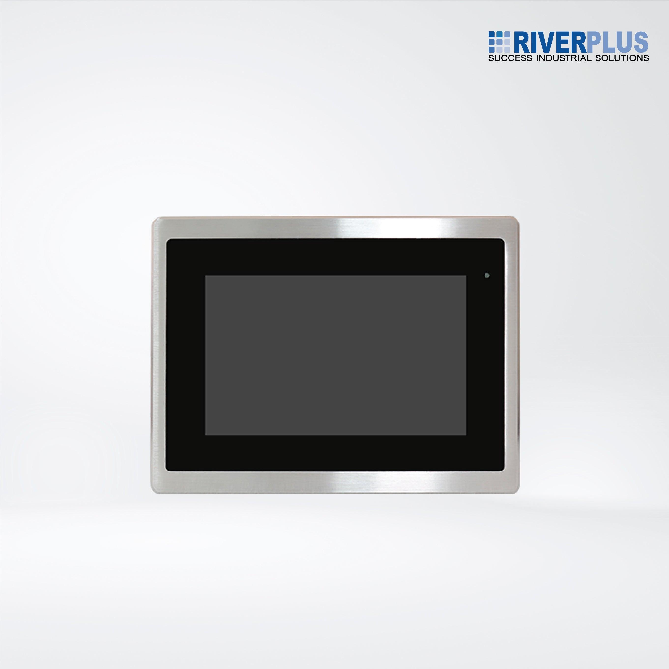 FABS-107G 7” Flat Front Panel IP66 Stainless Chassis Display - Riverplus