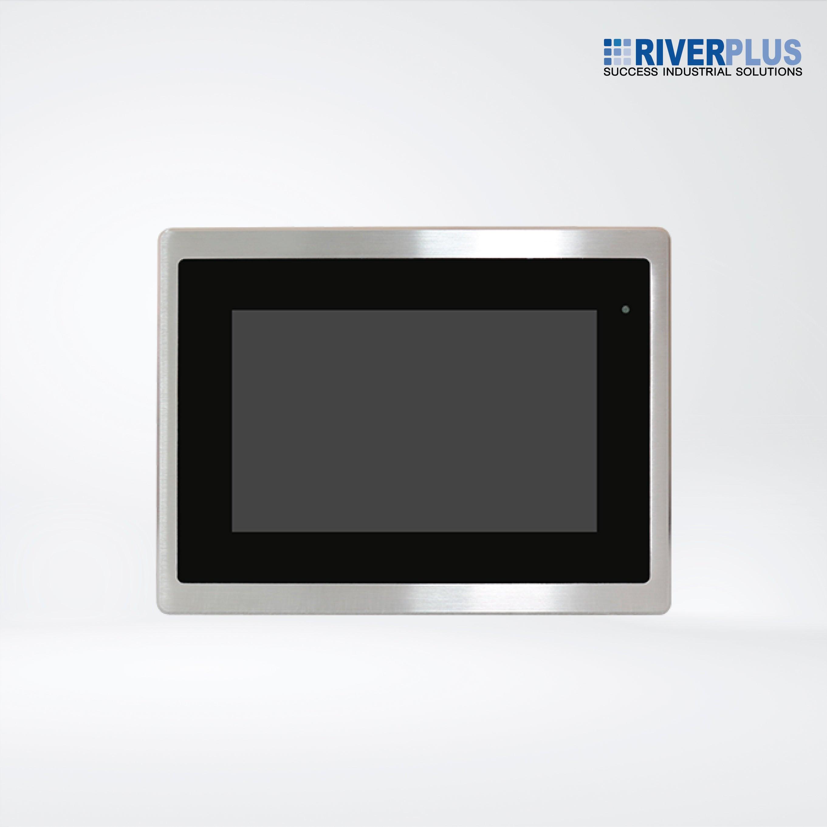 FABS-107P 7” Flat Front Panel IP66 Stainless Chassis Display - Riverplus