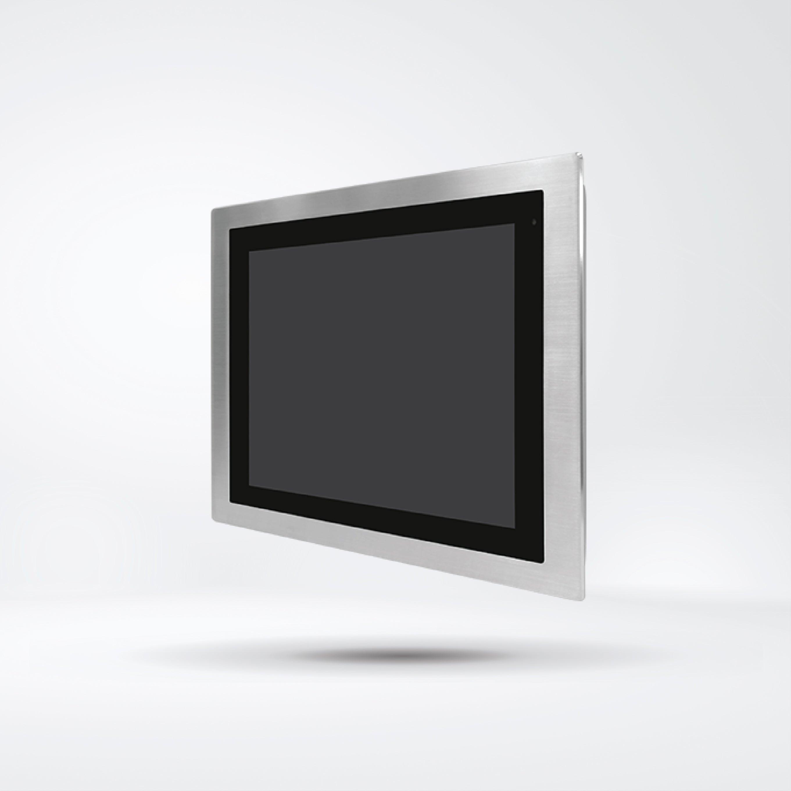 FABS-115G 15” Flat Front Panel IP66 Stainless Chassis Display - Riverplus