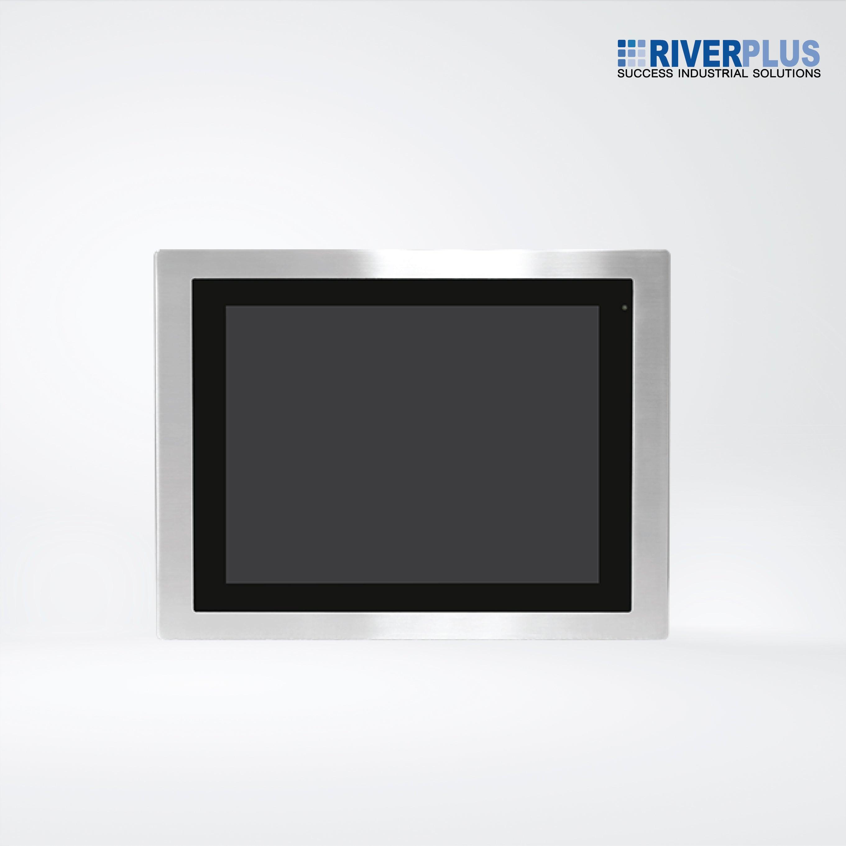 FABS-115P 15” Flat Front Panel IP66 Stainless Chassis Display - Riverplus
