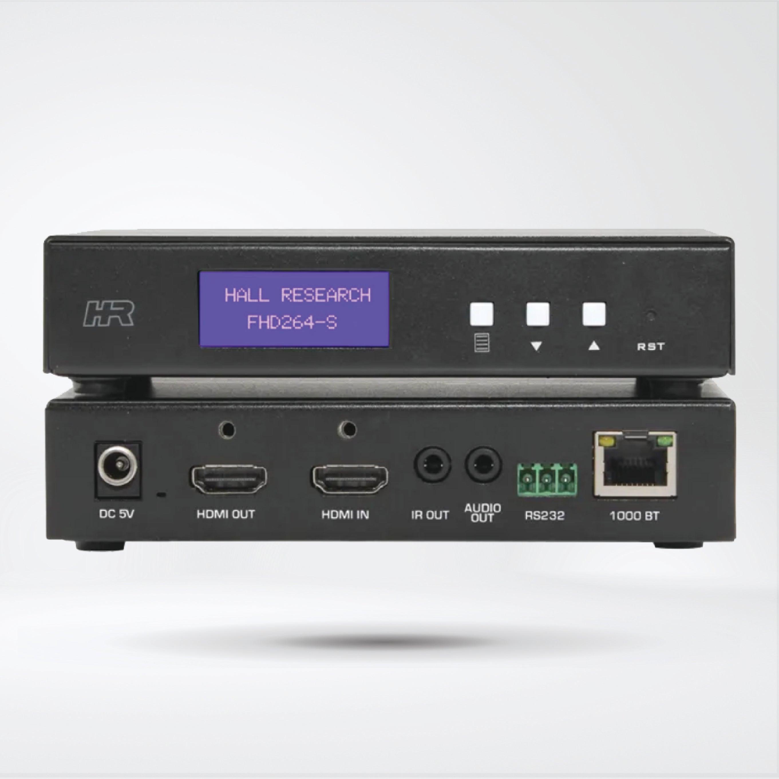 FHD264-S AV and control over IP Sender with Loop output, Audio, RS232 over IP & IR - Riverplus