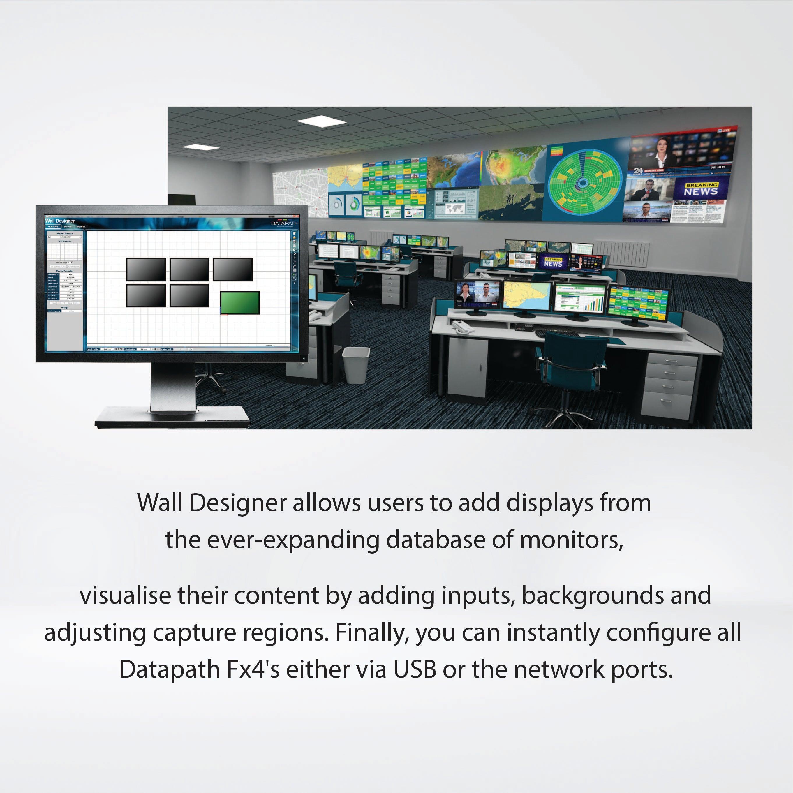 Fx4 Display wall controller allows infinite creative configurations - Riverplus