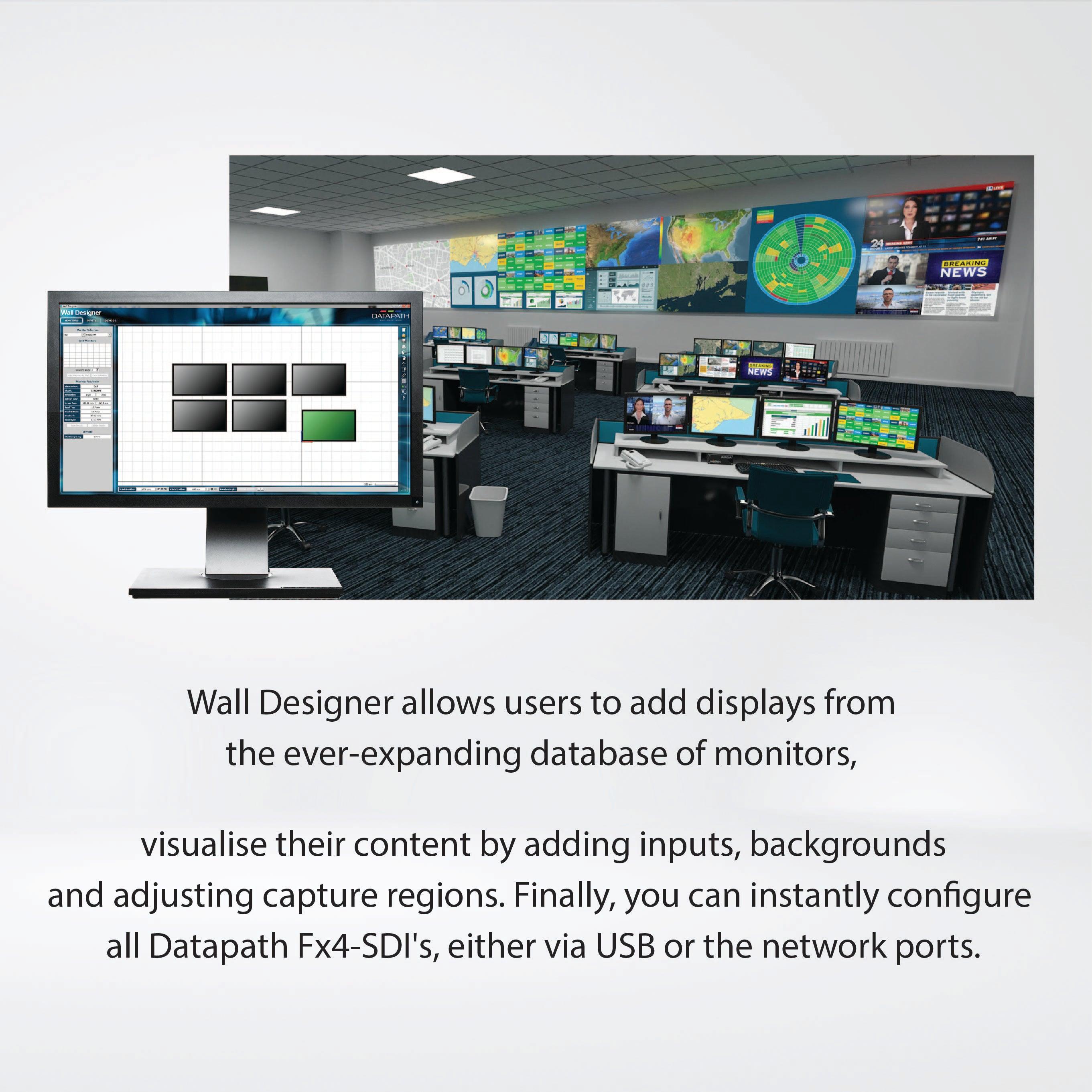 Fx4-SDI Display controller offers the perfect solution for staging and televised video walls - Riverplus
