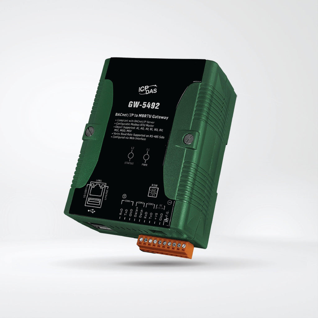 GW-5492 BACnet/IP to Modbus RTU Gateway - Riverplus