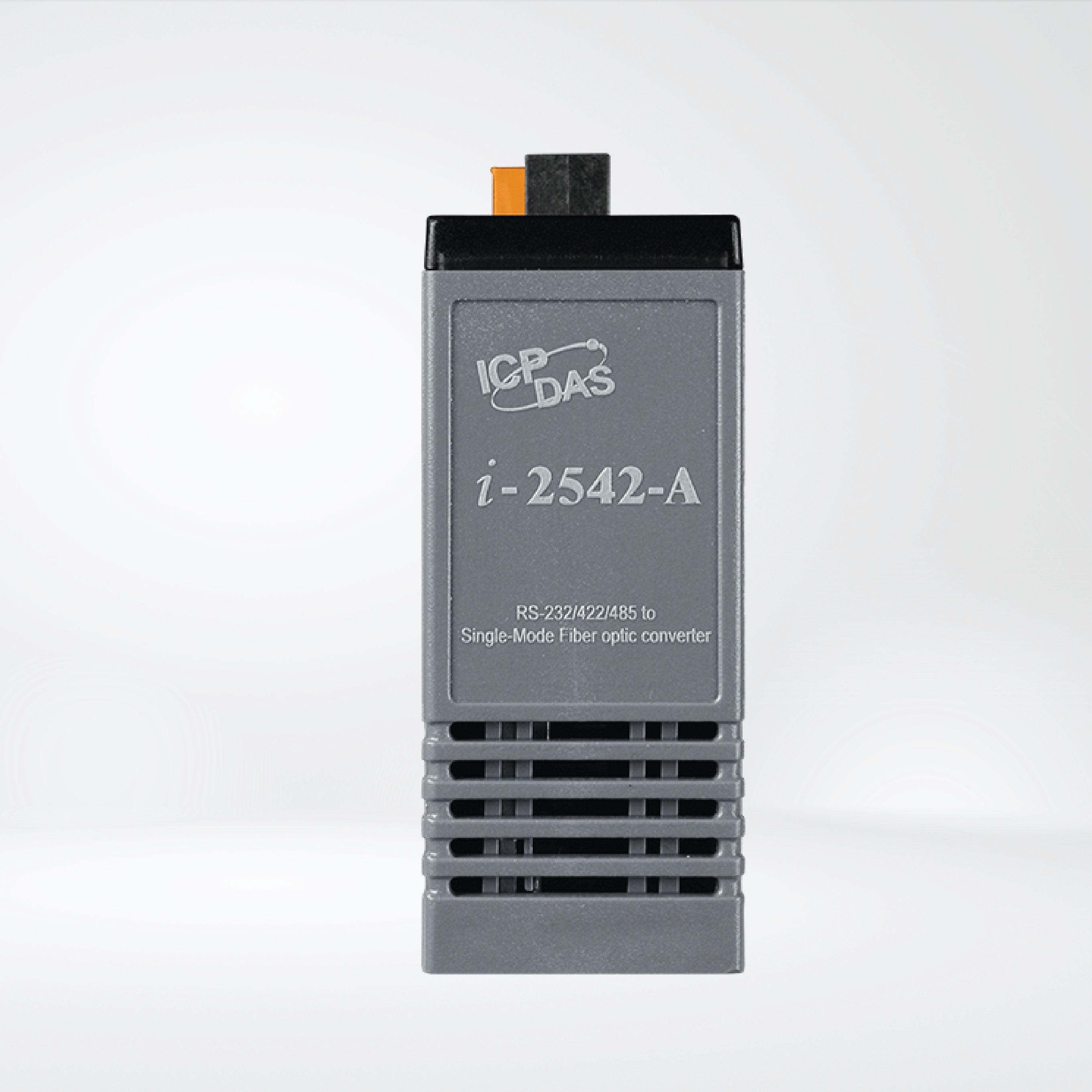 I-2542-A RS-232/422/485 to Single-Mode 15 Km, SC Fiber optic converter, TX 1310 nm, RX 1550 nm - Riverplus