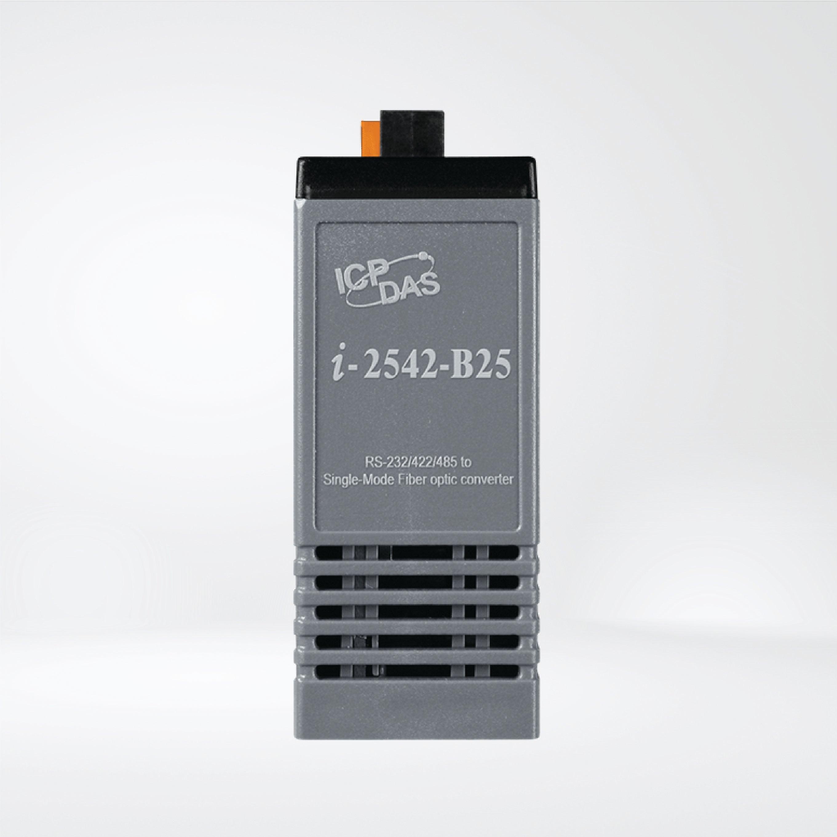 I-2542-B25 RS-232/422/485 to Single-Mode 25 Km, SC Fiber optic converter, TX 1550 nm, RX 1310 nm - Riverplus