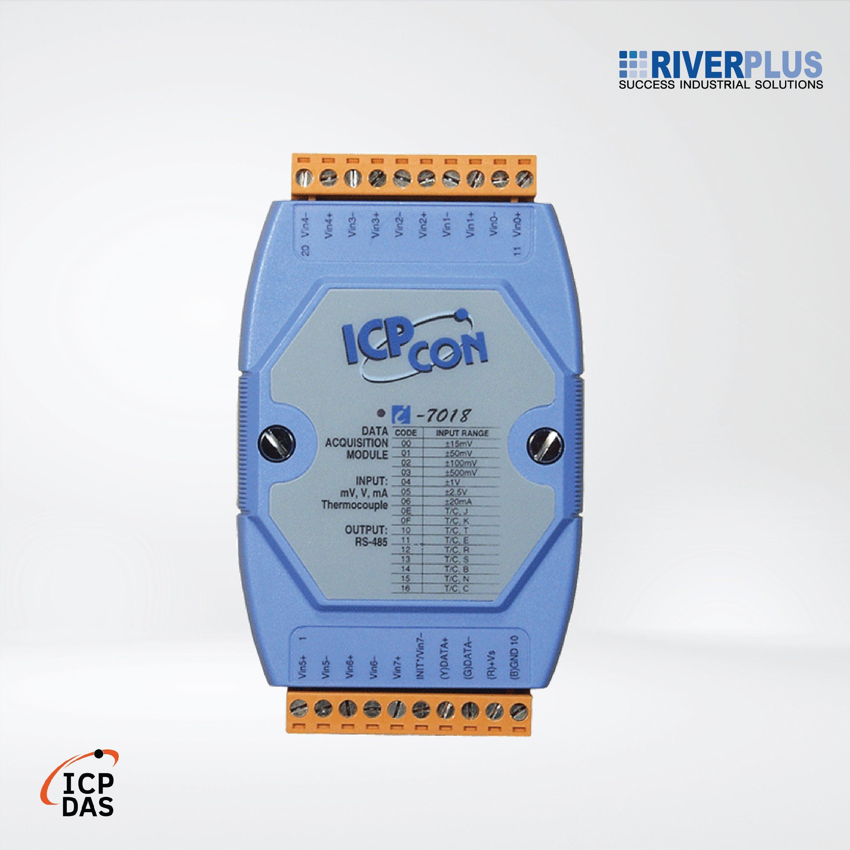 I-7018 8-ch Thermocouple Input Module - Riverplus