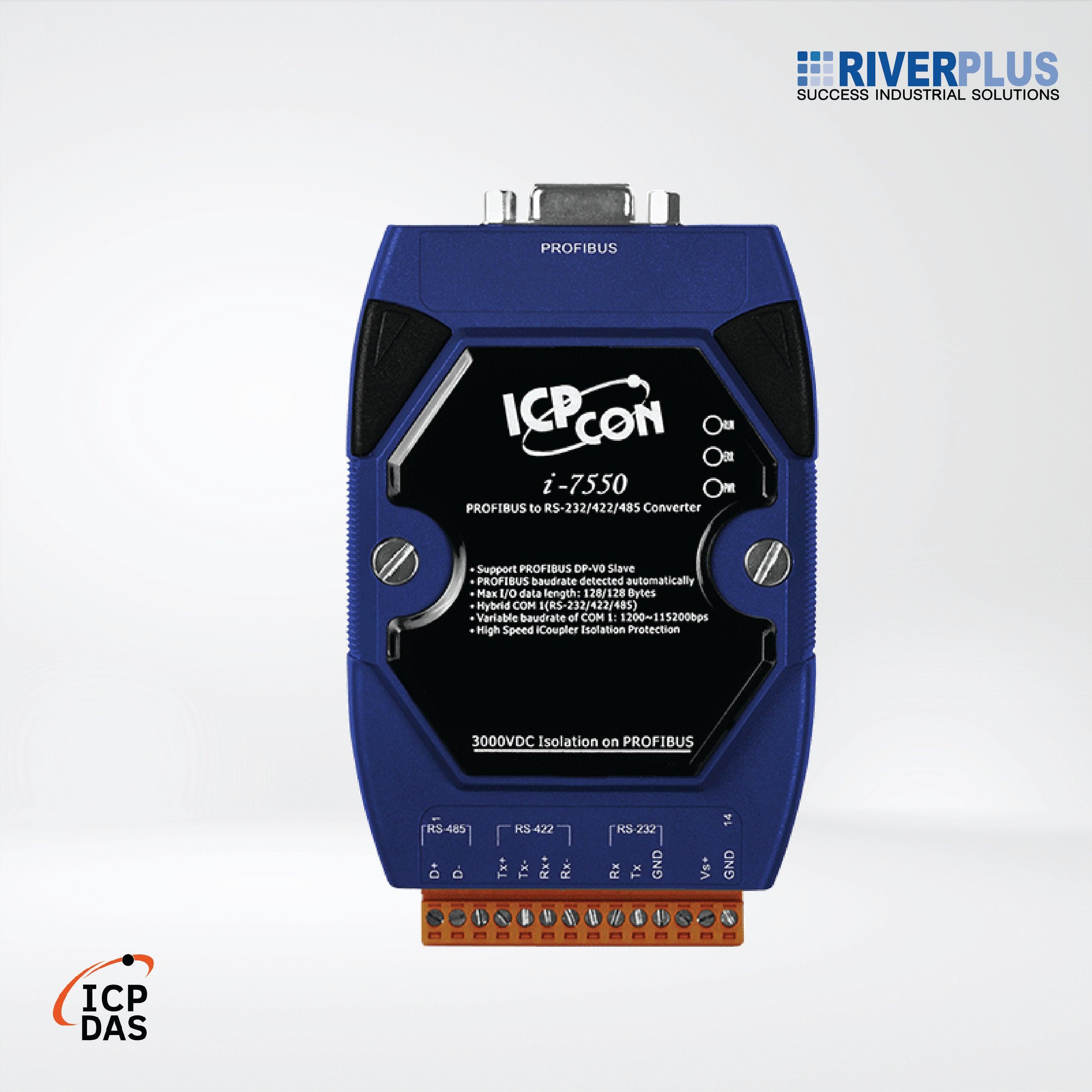 I-7550-B PROFIBUS to RS-232/422/485 Converter - Riverplus