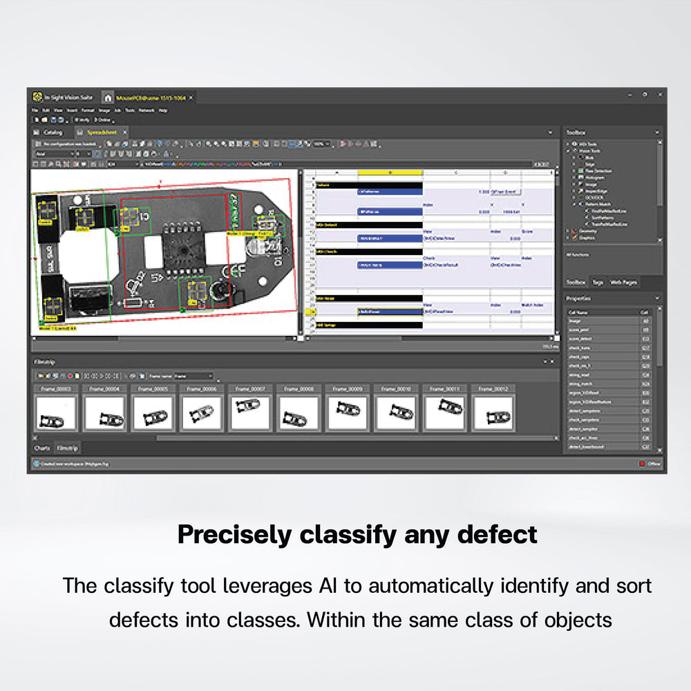 In-Sight D900 Vision System , Powered by in-Sight ViDi Deep Learning-B