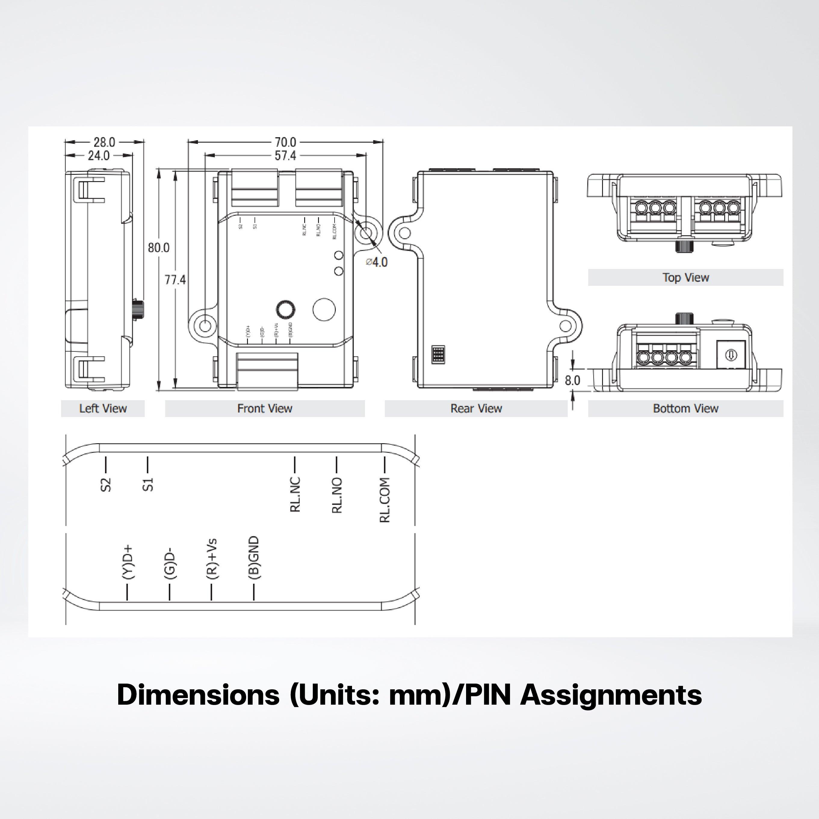 iSN-101 1-channel Liquid Leak Detection Module - Riverplus