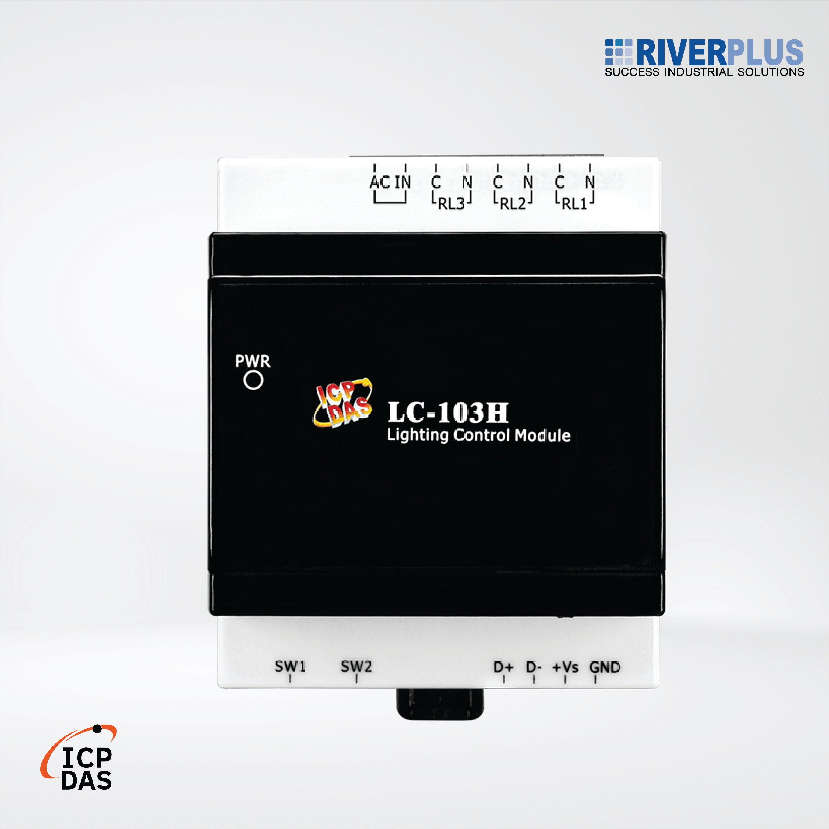 LC-103H 1-channel AC Digital Input and 3-channel Relay Output Lighting Control Module - Riverplus