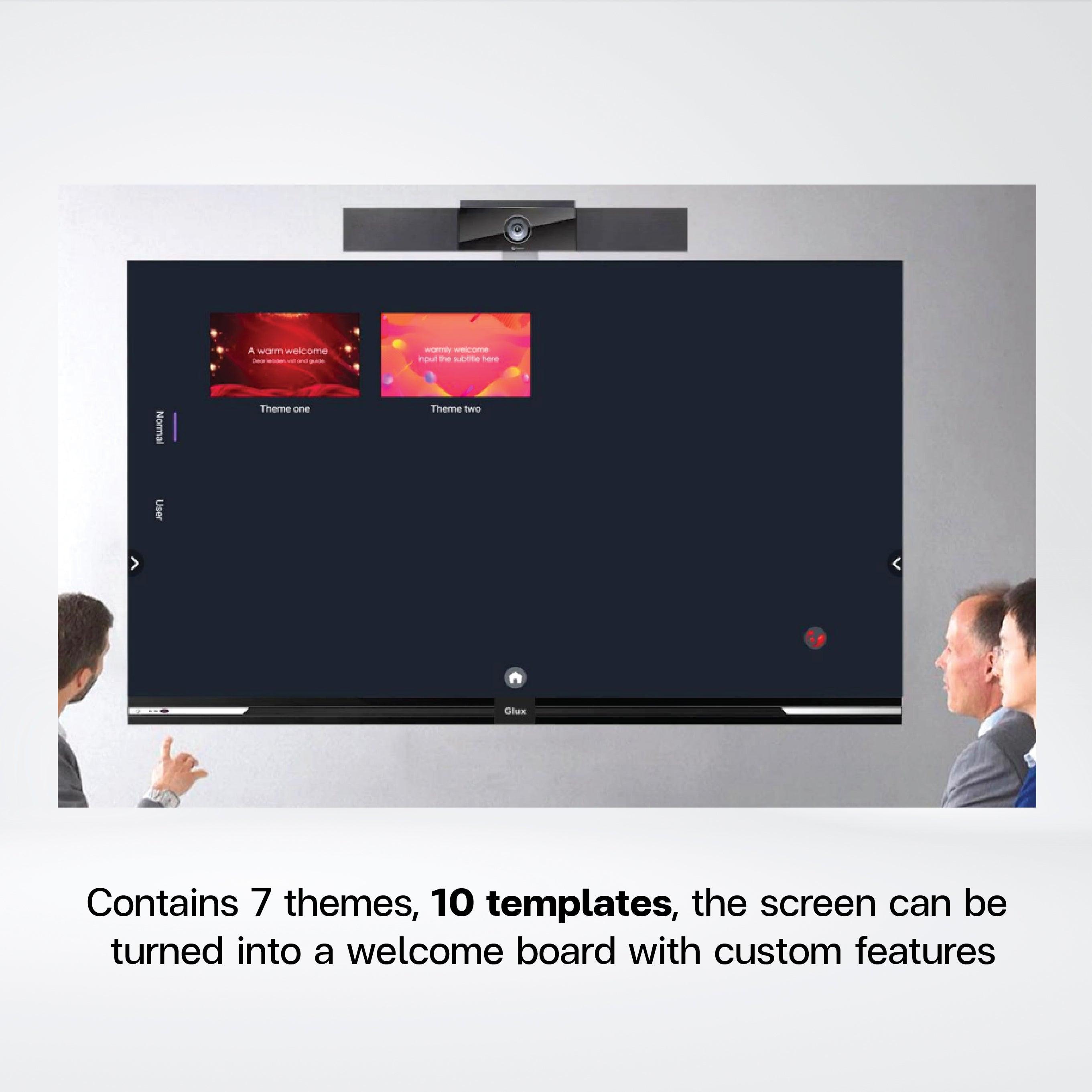 LED-iAT Ⅱ 165-4K Intelligent Interactive LED Meeting room Board - Riverplus