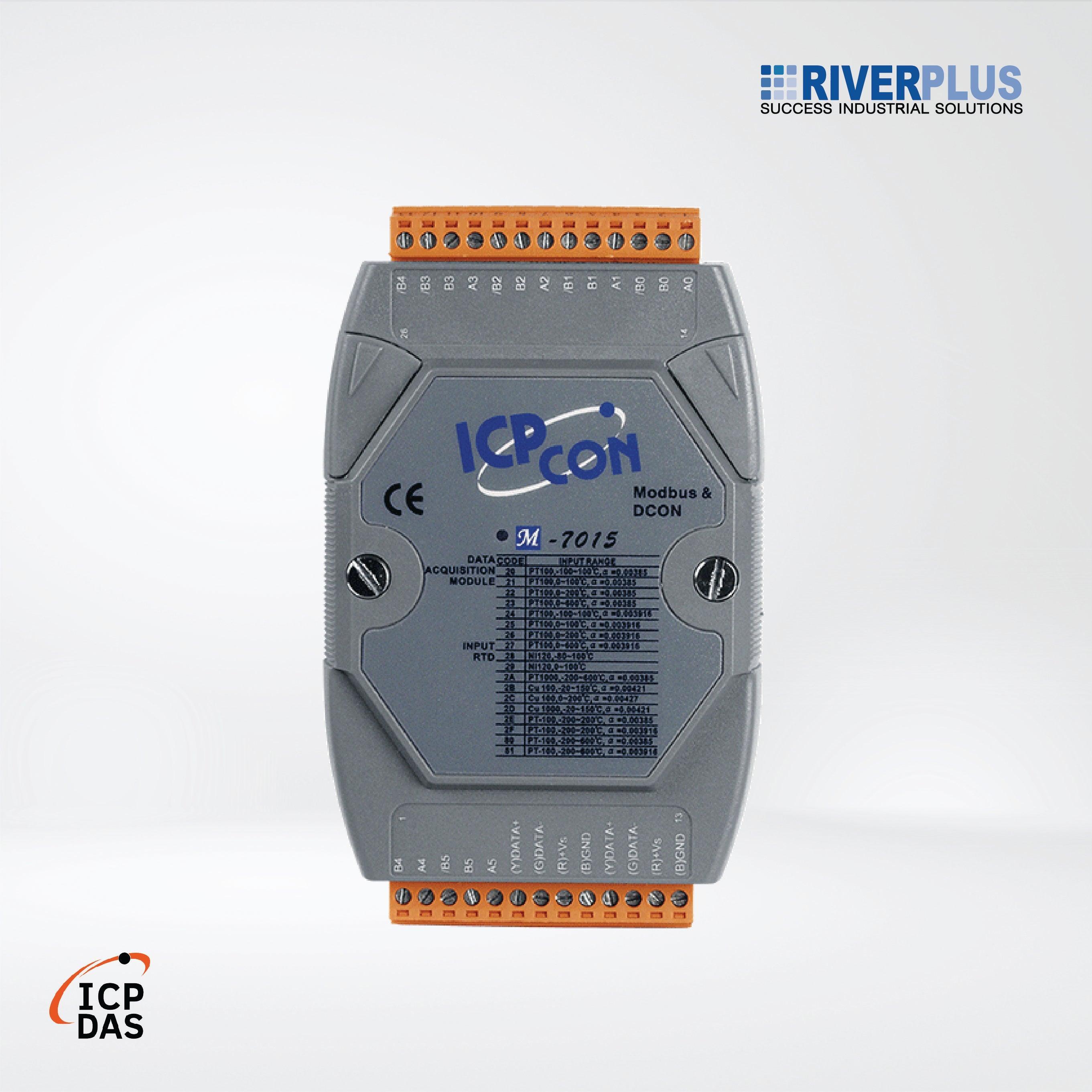 M-7015-G 6-ch RTD Input Module - Riverplus