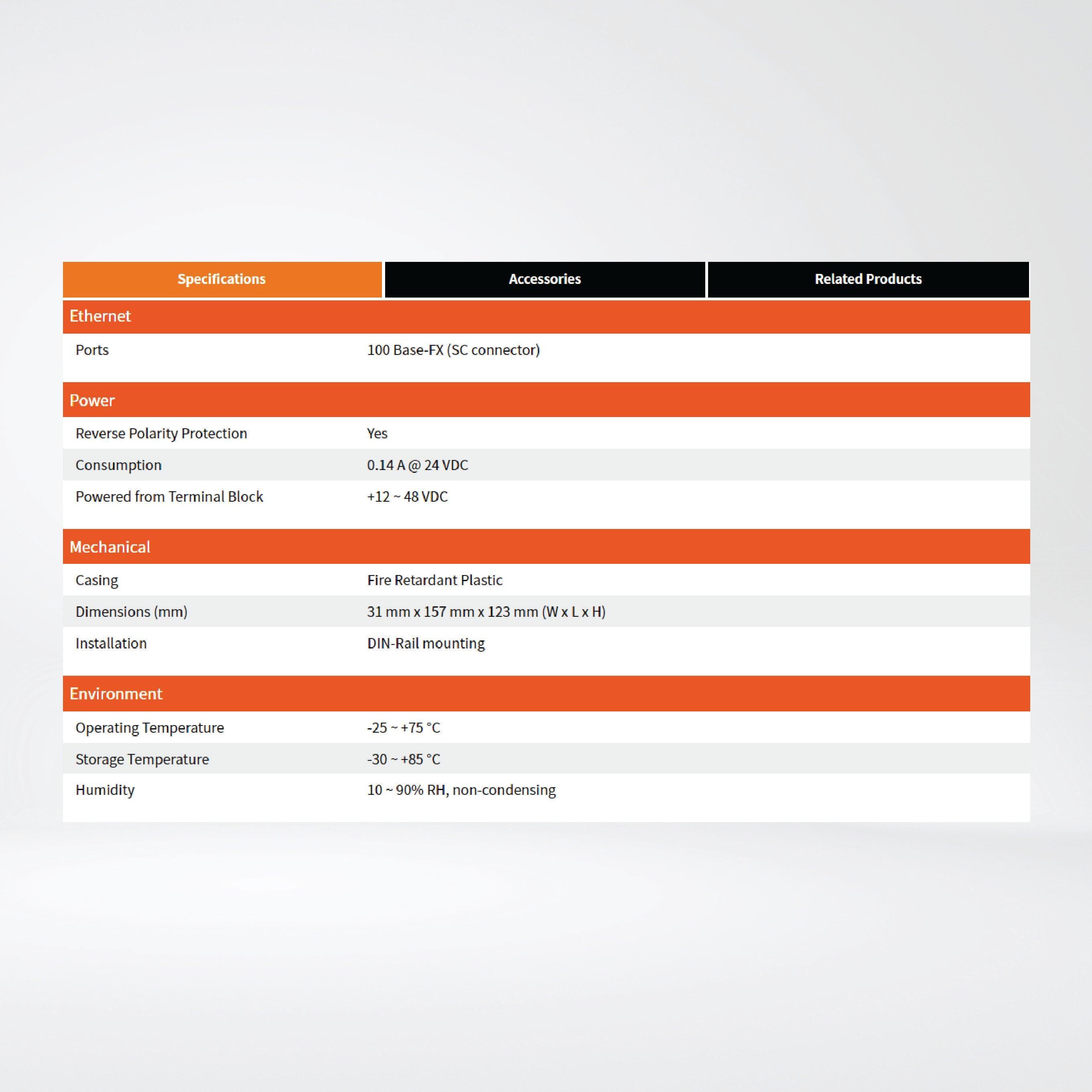 PDS-220FC Programmable (1x RS-232 and 1x RS-422/485) Serial-to-Fiber Device Server - Riverplus