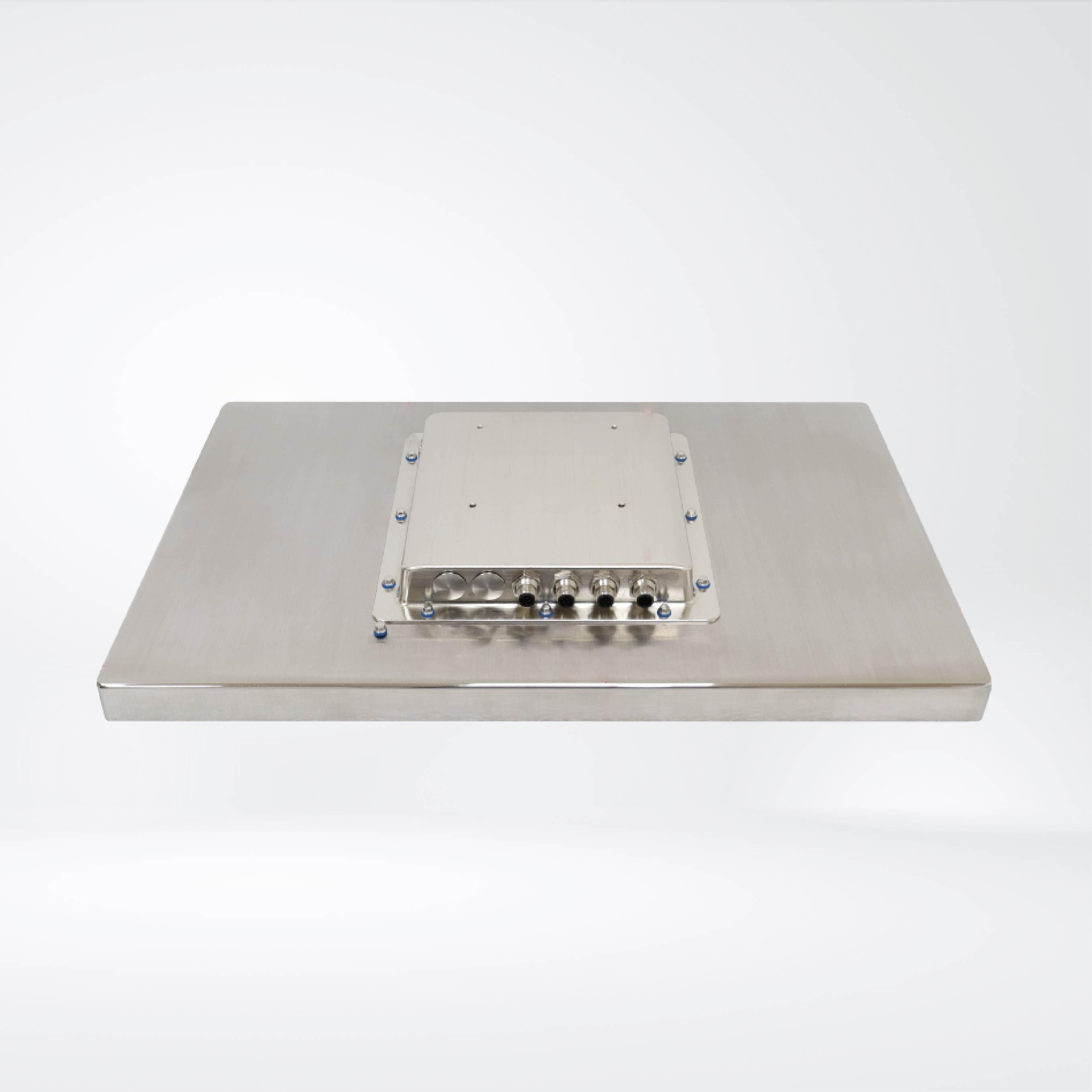 PhanTAM-816BP IP66/ IP69K Food-grade Stainless Steel Panel PC with Intel Celeron J6412 Processor - Riverplus