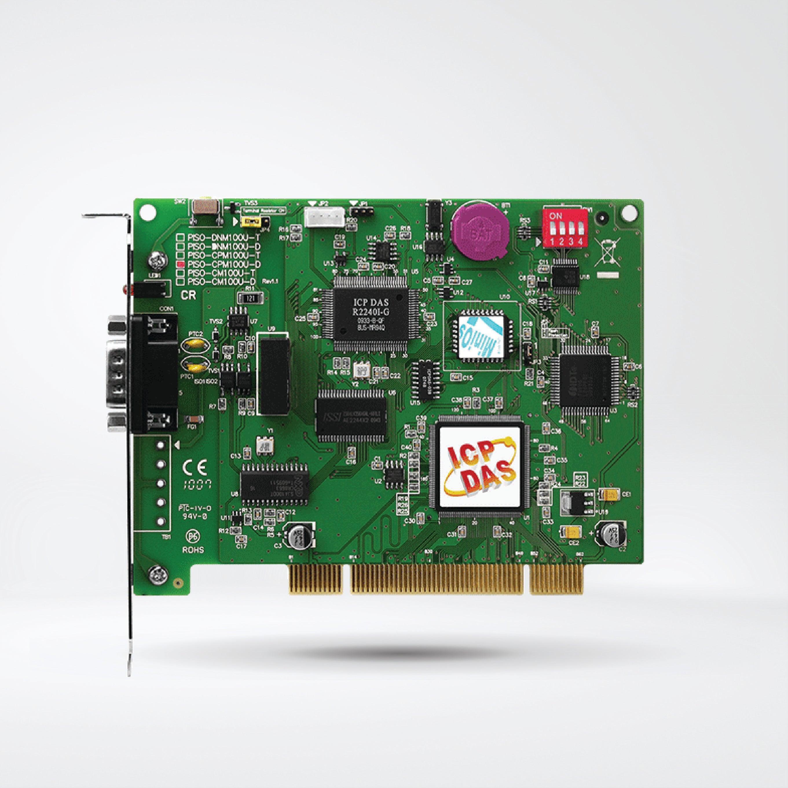 PISO-CPM100U-D 1 Port Intelligent CANopen Master Universal PCI Board - Riverplus