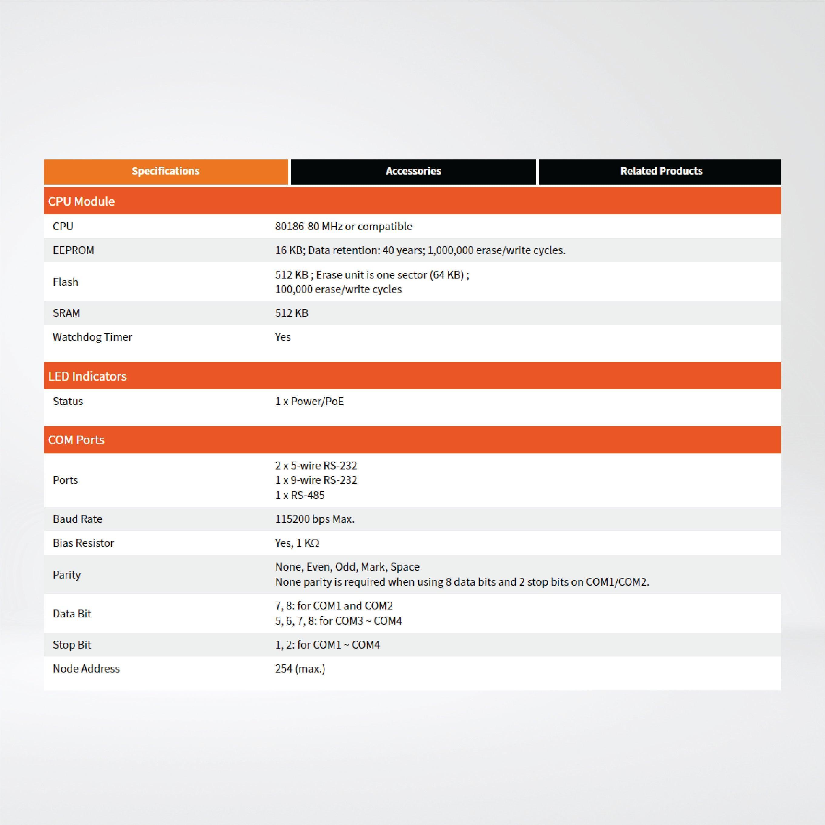 PPDS-742-MTCP Programmable (3x RS-232 and 1x RS-485) Serial-to-Ethernet Device Server - Riverplus