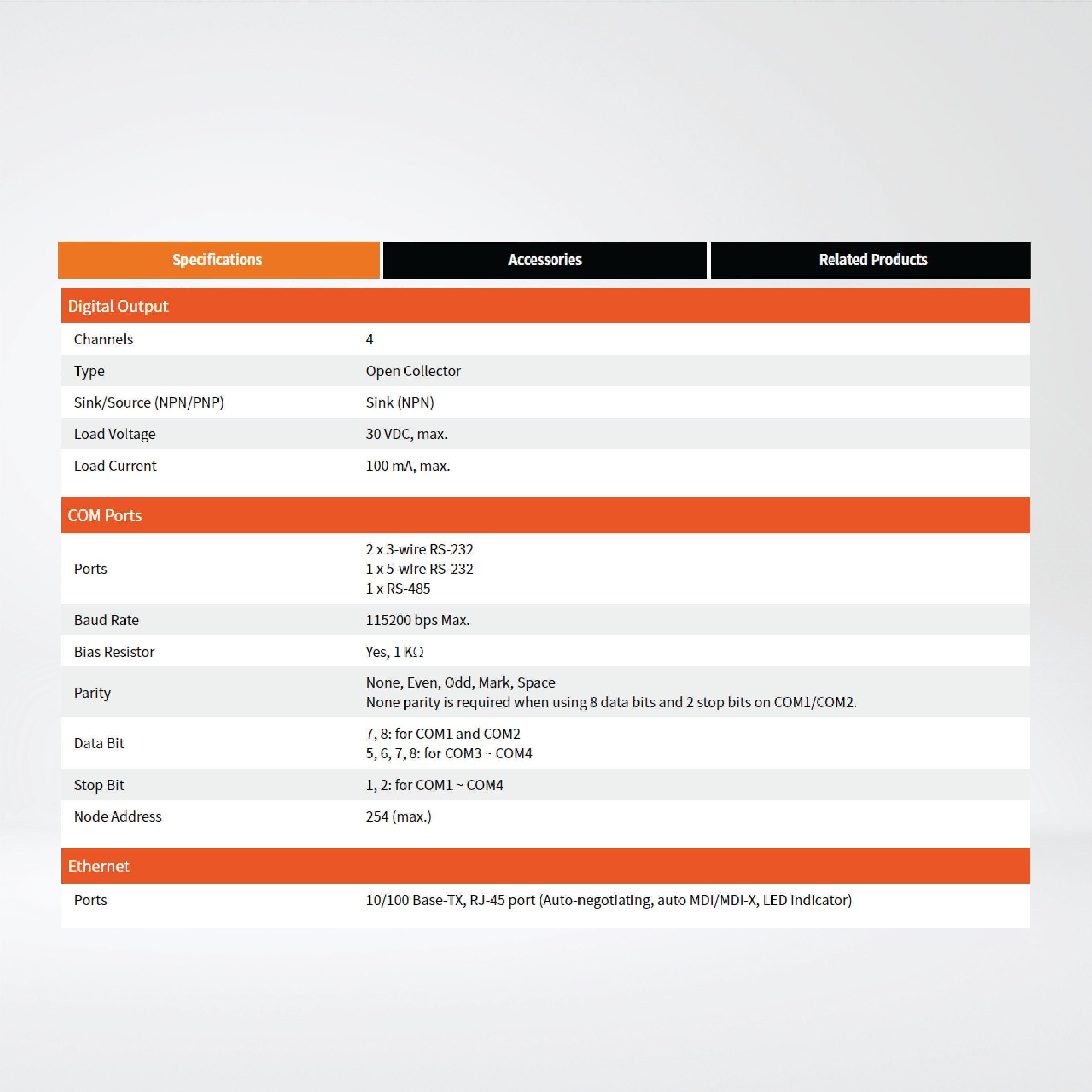 PPDS-743-MTCP Programmable (3x RS-232 and 1x RS-485) Serial-to-Ethernet Device Server - Riverplus