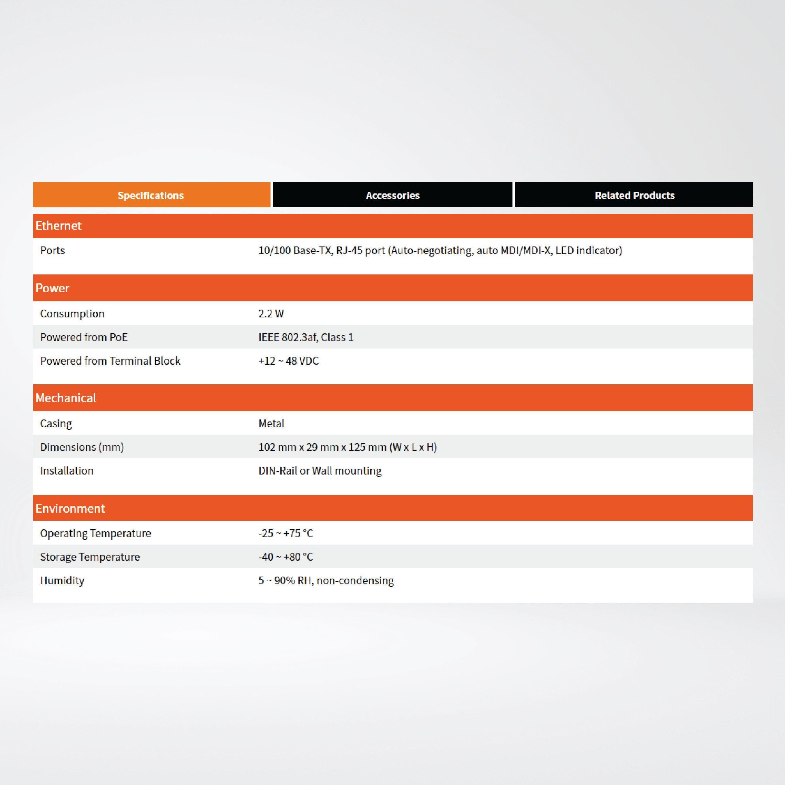 PPDSM-742-MTCP Programmable (3x RS-232 and 1x RS-485) Serial-to-Ethernet Device Server - Riverplus