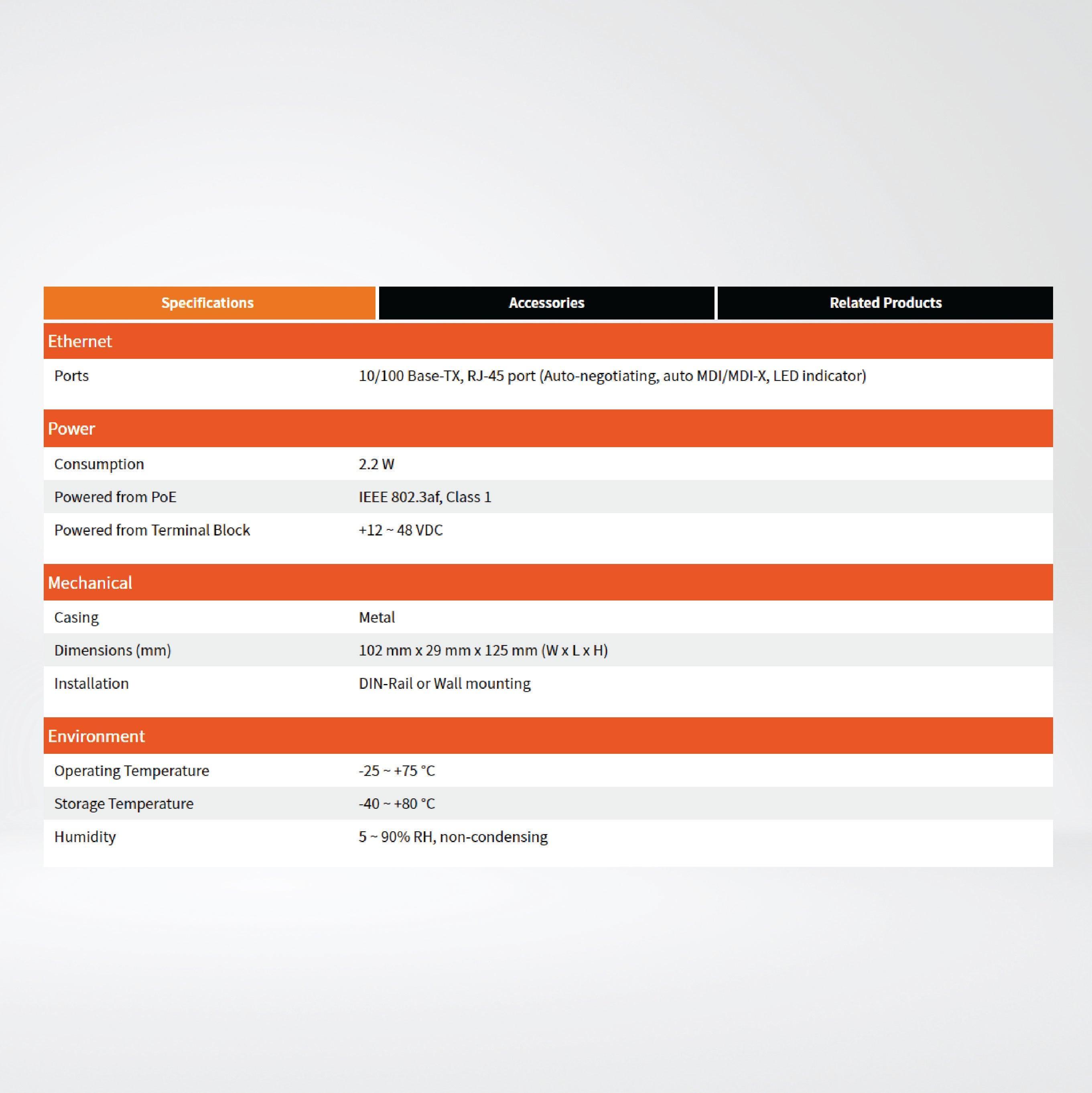 PPDSM-752-MTCP Programmable (4x RS-232 and 1x RS-485) Serial-to-Ethernet Device Server - Riverplus