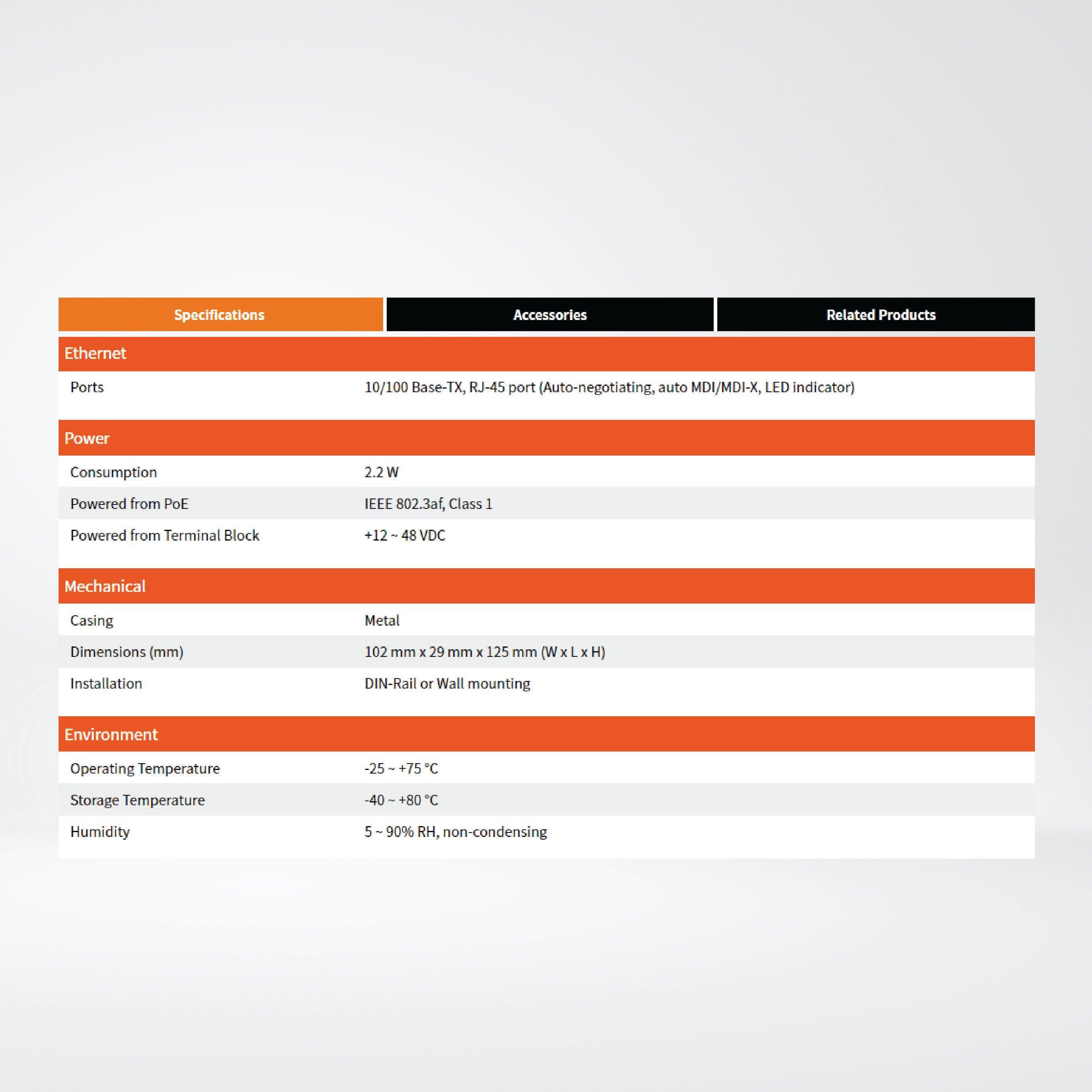 PPDSM-782-MTCP Programmable (7x RS-232 and 1x RS-485) Serial-to-Ethernet Device Server - Riverplus