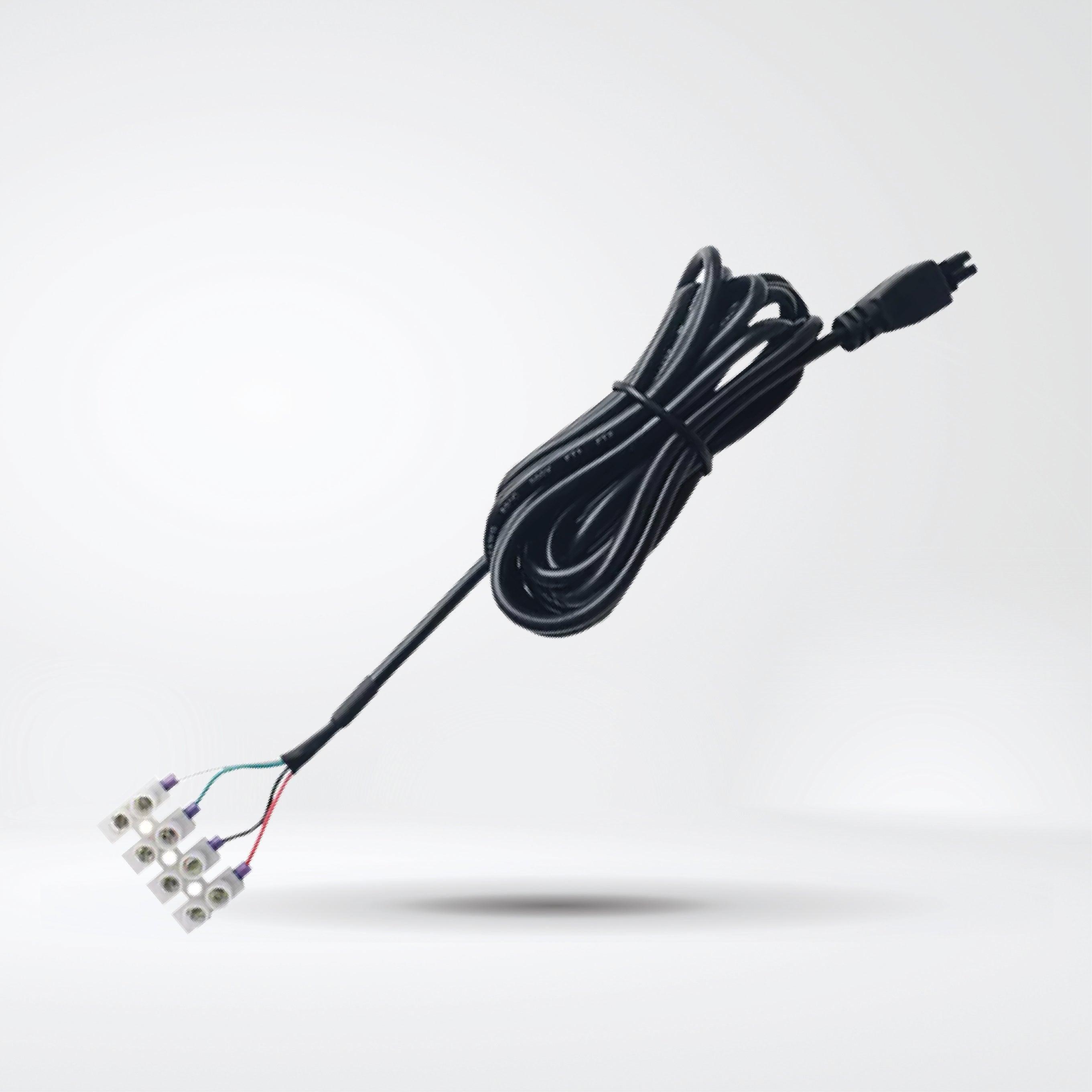 4 Cable Connection Power cable wit 4-way screw terminal
